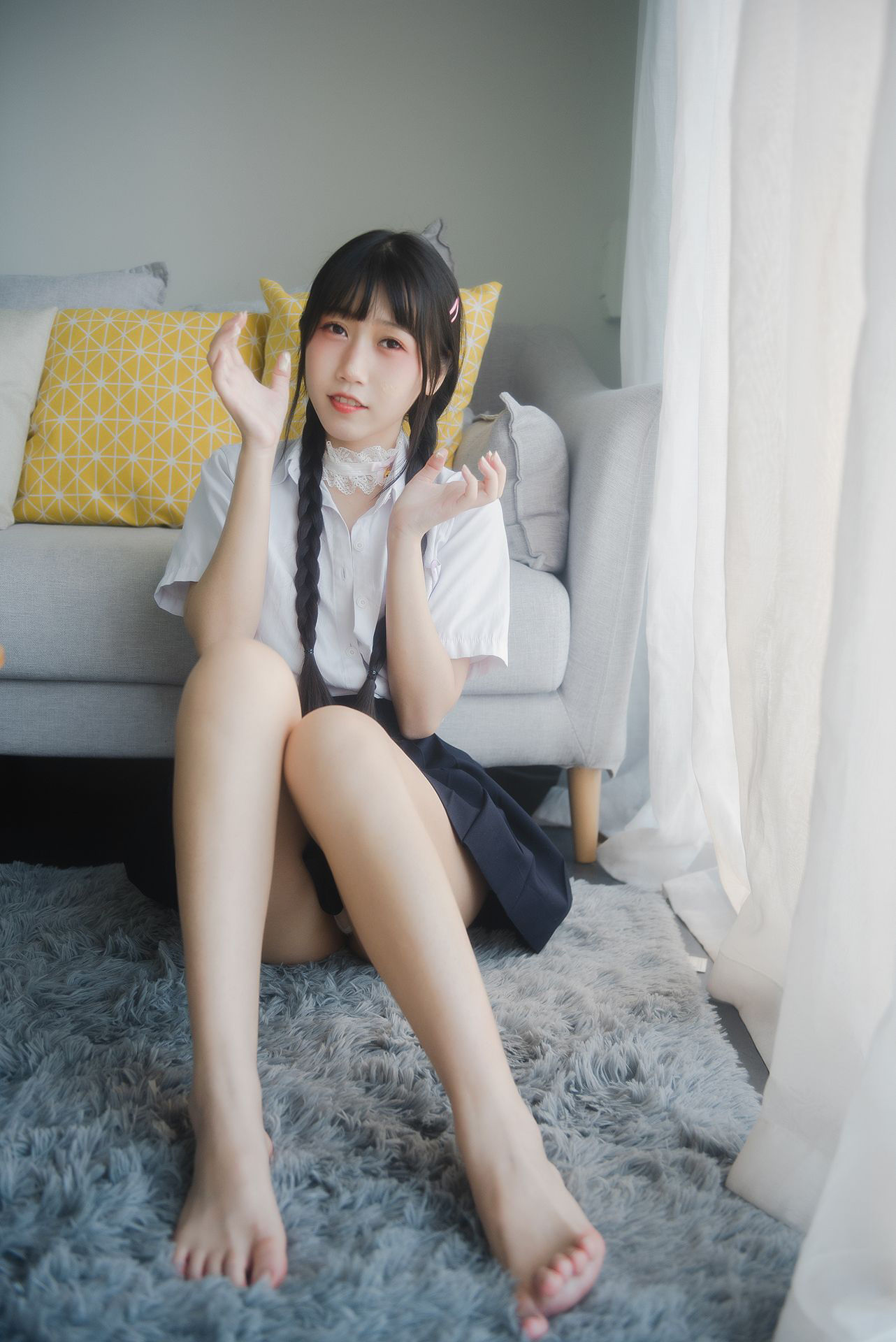 Internet Celebrity Coser Photobook] Popular Weibo Coser Bu Dai Mao - Creamy Girl