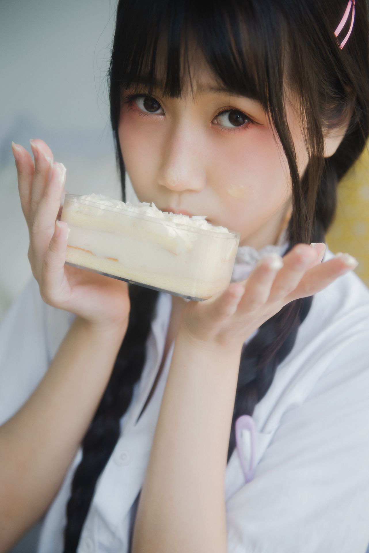 Internet Celebrity Coser Photobook] Popular Weibo Coser Bu Dai Mao - Creamy Girl