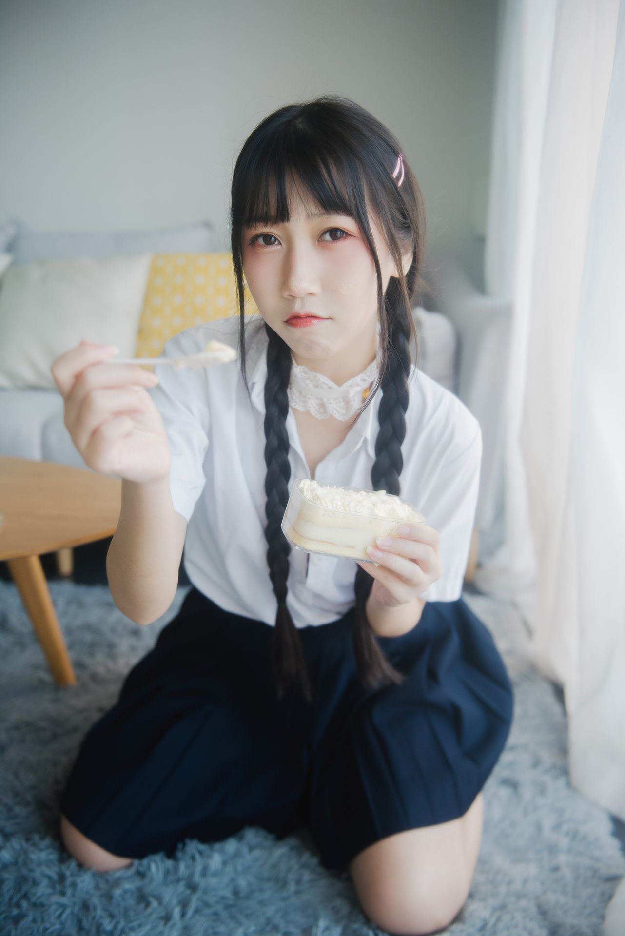 ネット紅COSER写真] ウェイボー人気コスプレイヤー不呆猫 - クリーム少女