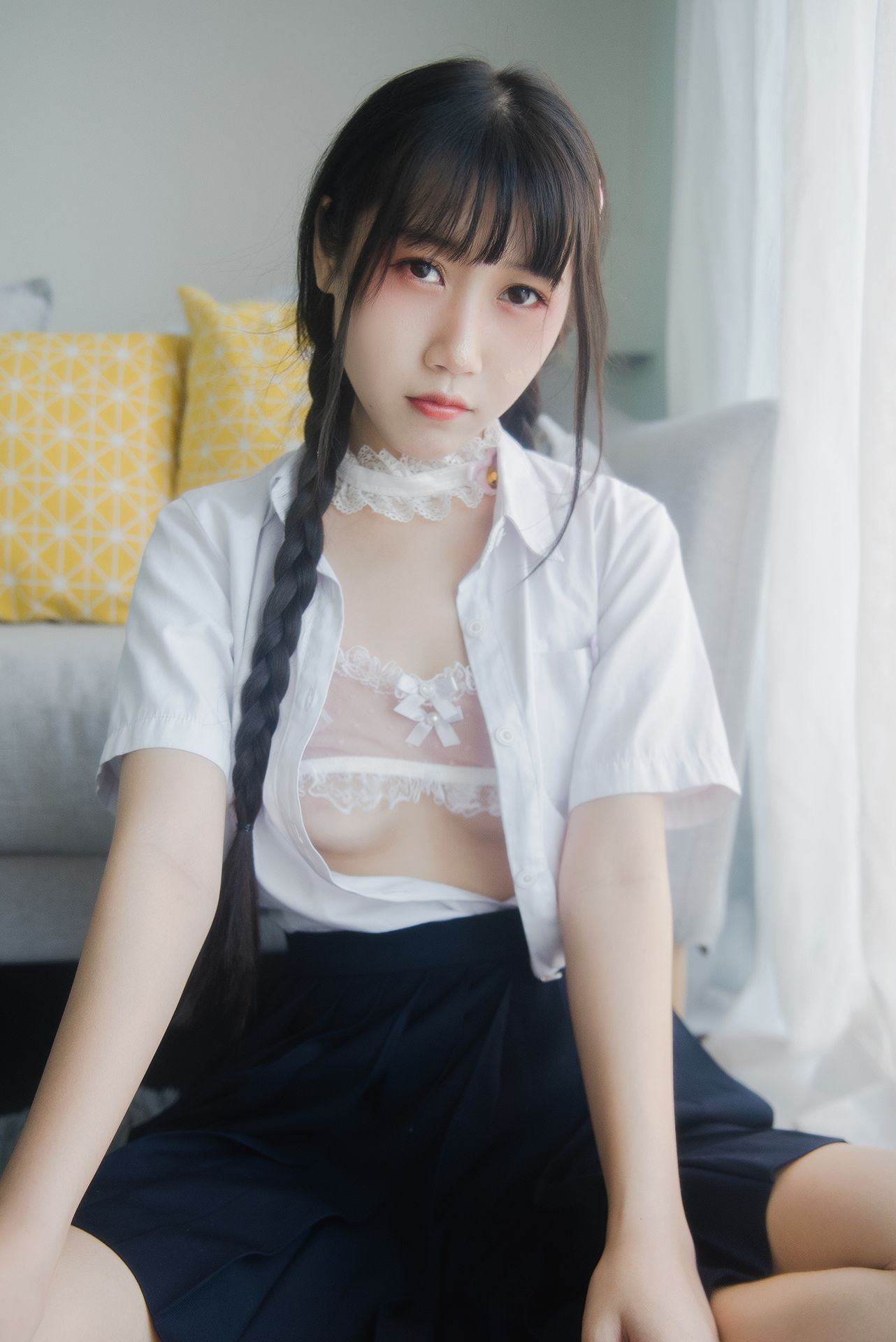 ネット紅COSER写真] ウェイボー人気コスプレイヤー不呆猫 - クリーム少女