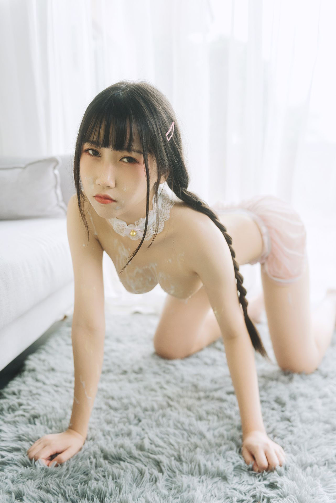웹홍 COSER 사진] 웨이보 인기 Coser 부다이마오 - 나이유소녀