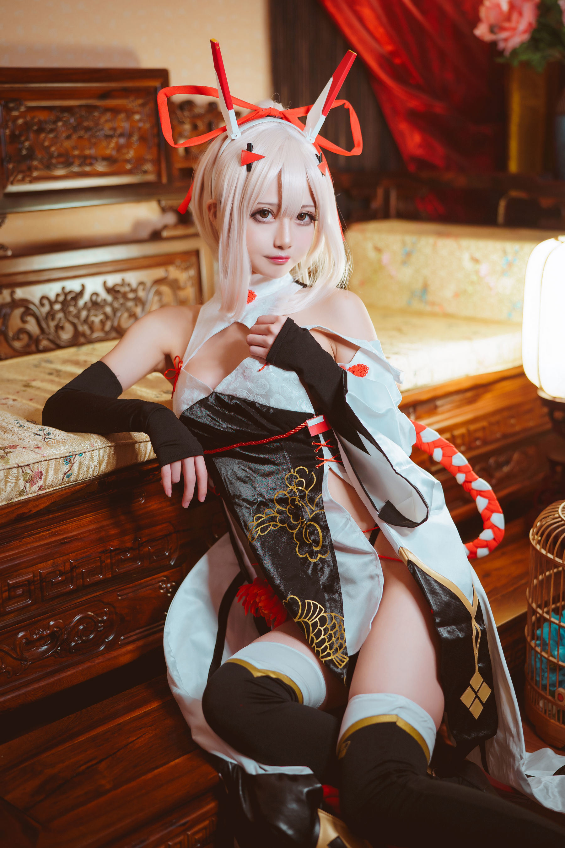 Internet Celebrity Coser Photo] Okita Rinka - Ayanami Cheongsam