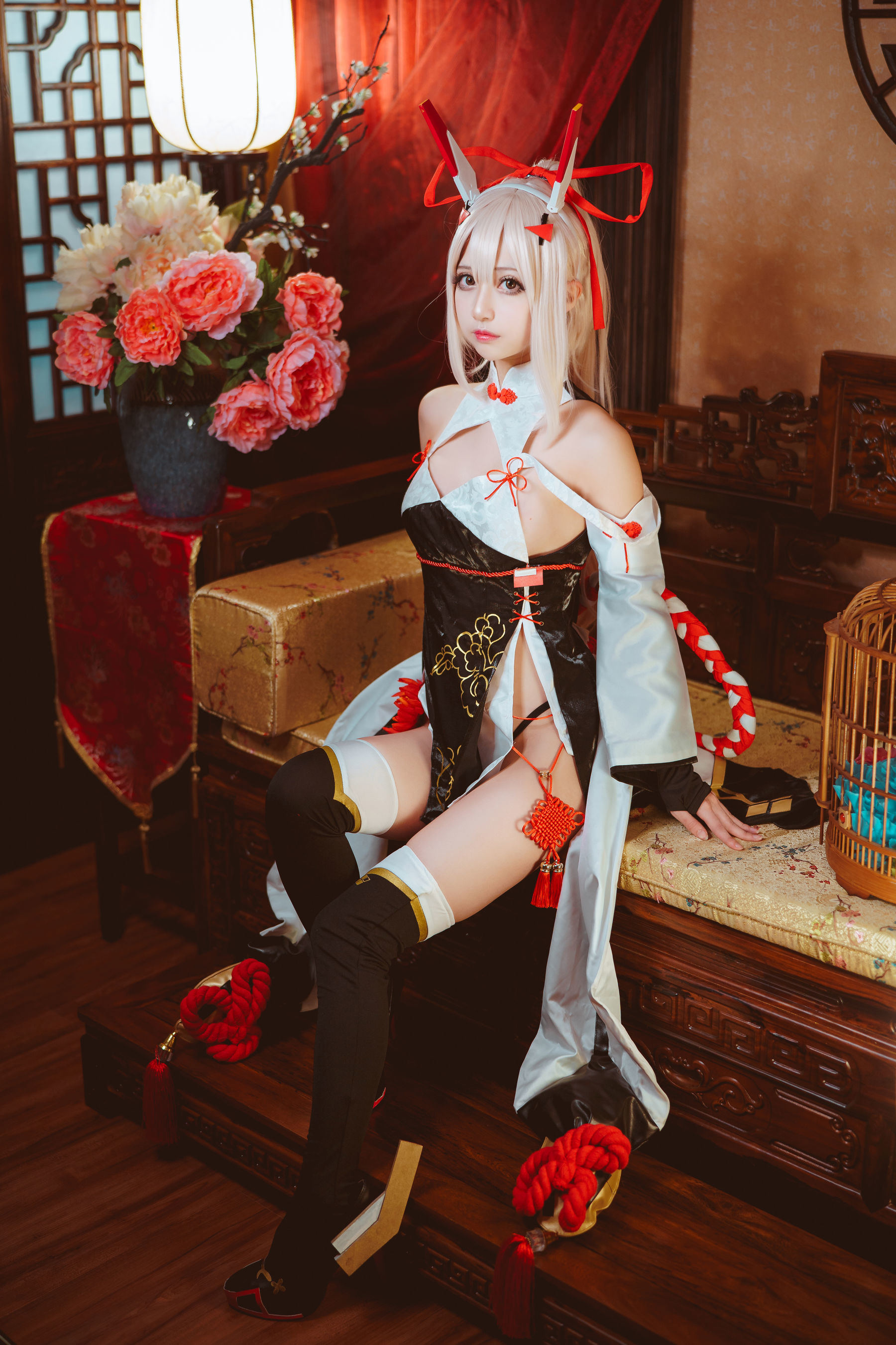 Internet Celebrity Coser Photo] Okita Rinka - Ayanami Cheongsam