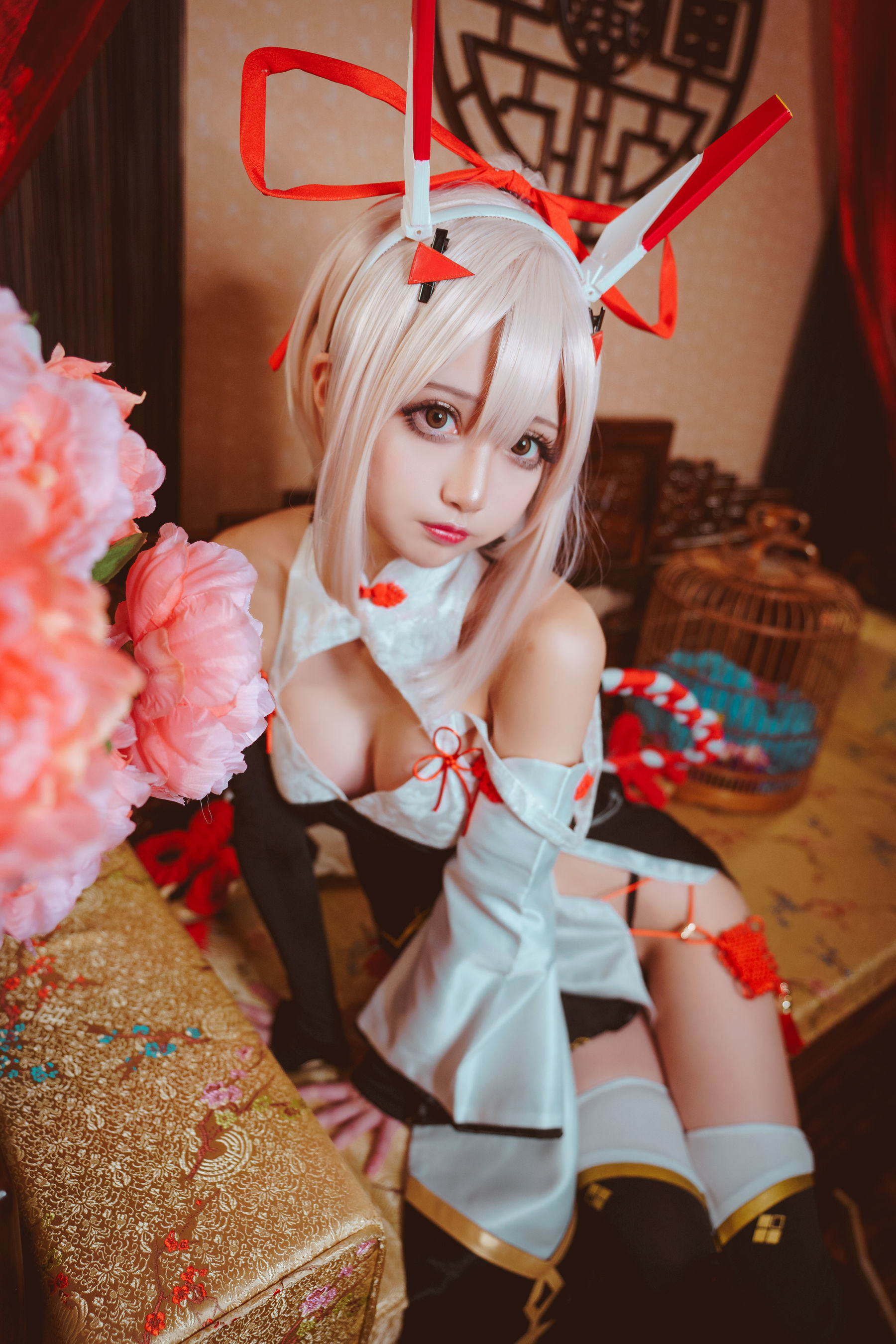 Internet Celebrity Coser Photo] Okita Rinka - Ayanami Cheongsam