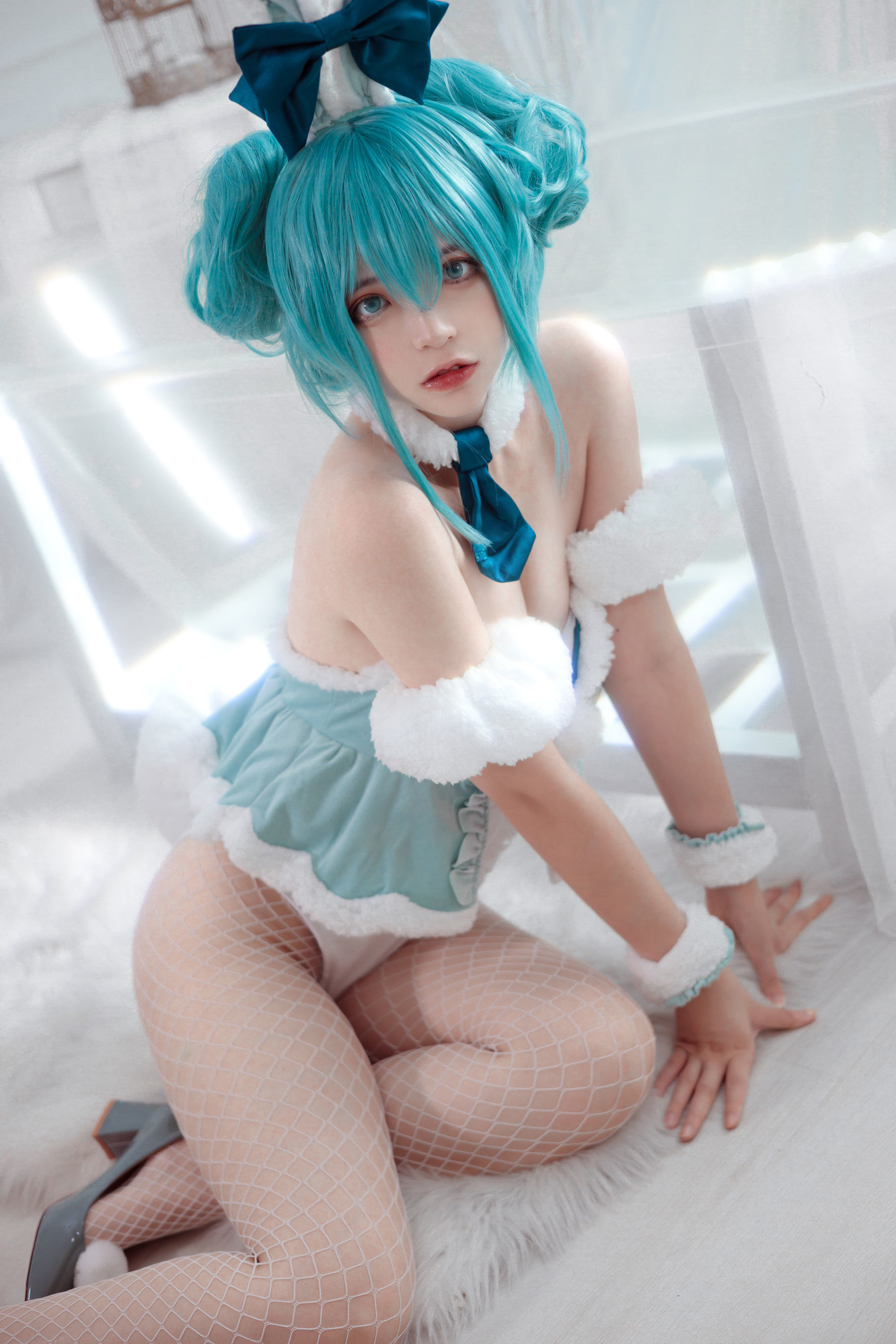 Internet Celebrity Cosplayer Photos] Feng Mao ss - Hatsune Miku Bunny Girl