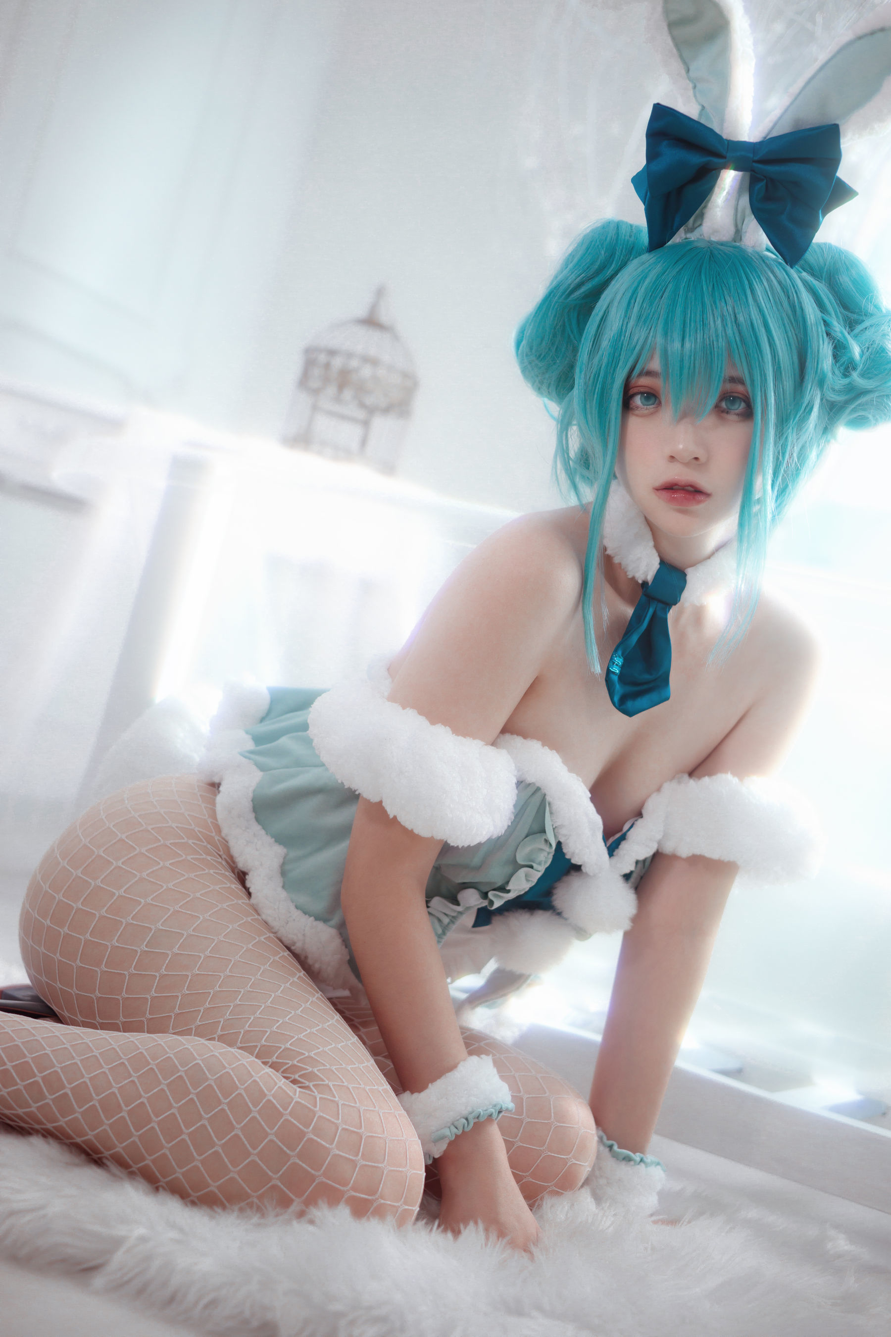 Internet Celebrity Cosplayer Photos] Feng Mao ss - Hatsune Miku Bunny Girl