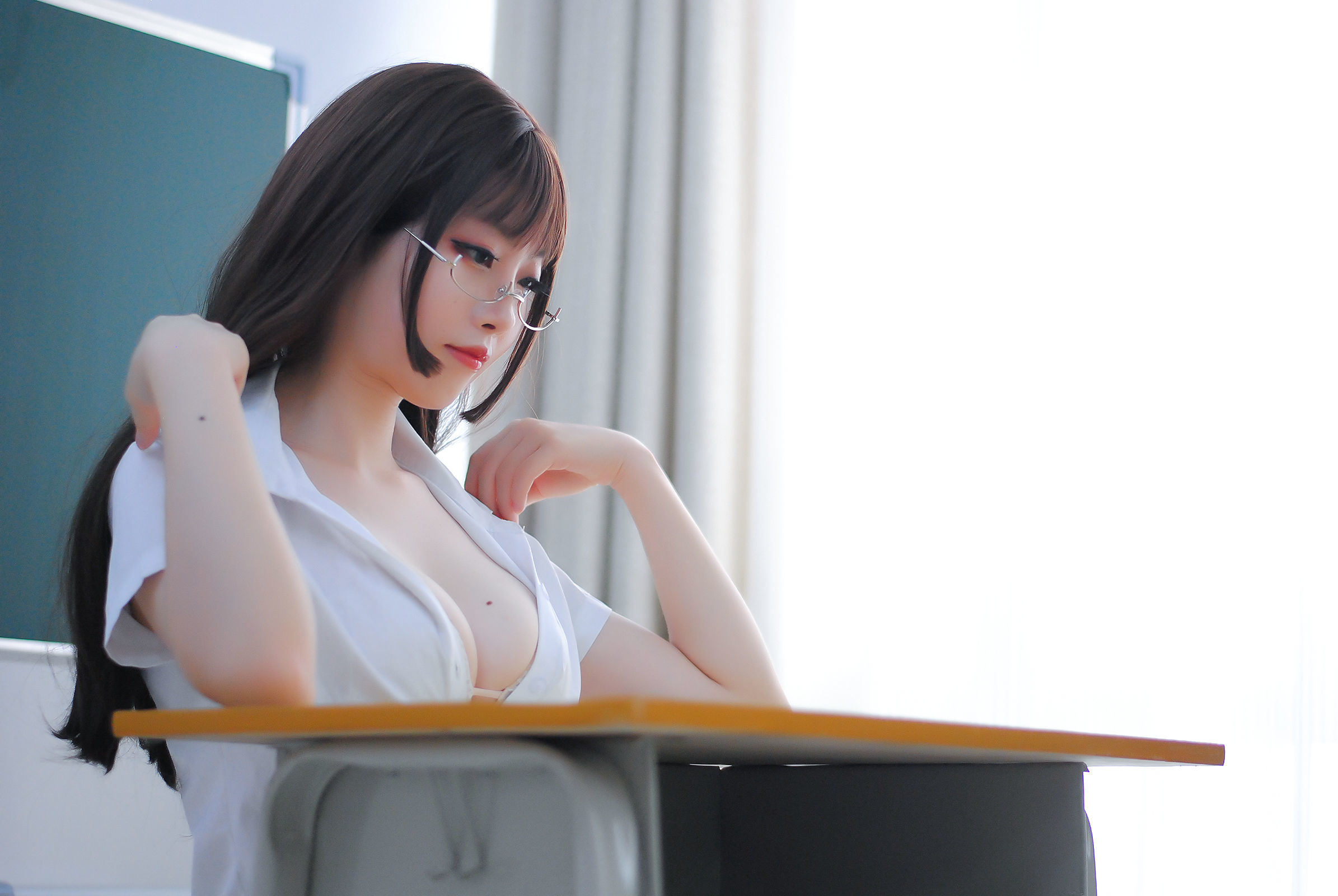 Ảnh Coser Ngôi sao mạng] Bạch Lộ rất trắng - Lớp học OL