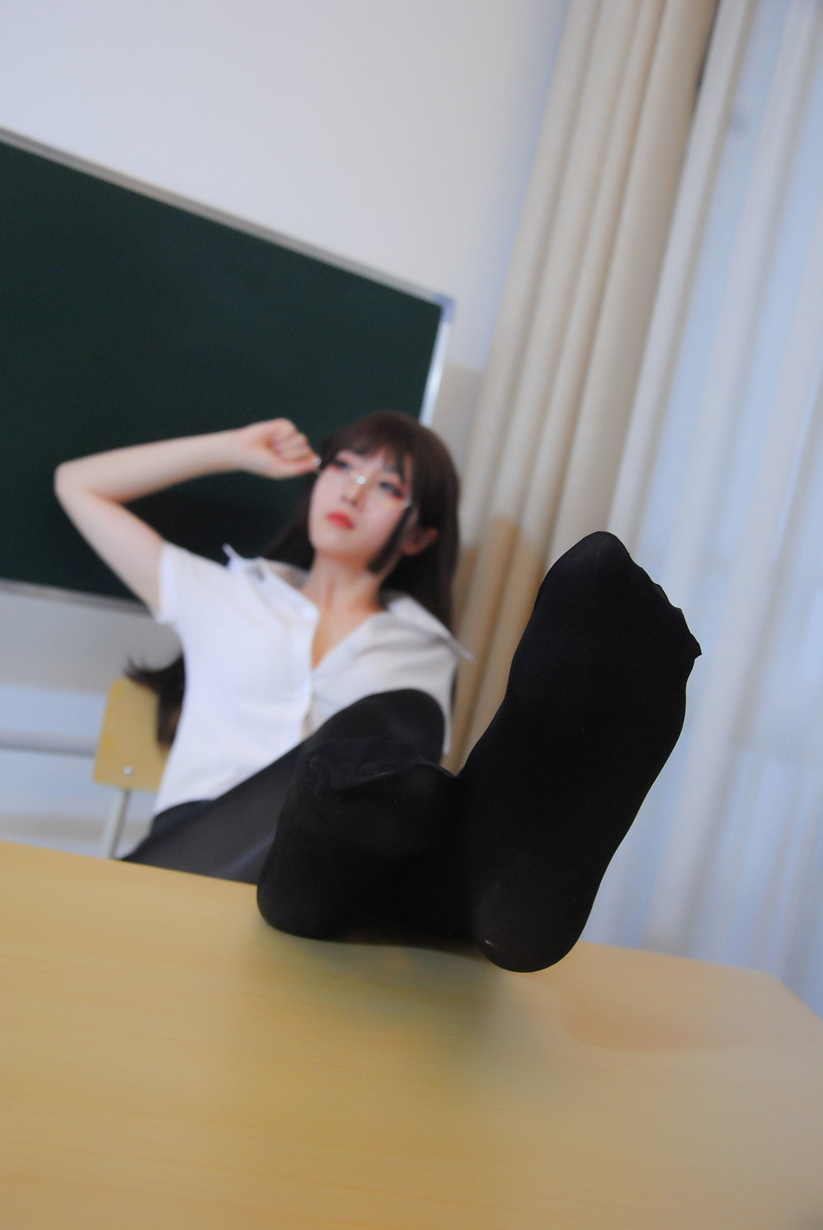 Ảnh Coser Ngôi sao mạng] Bạch Lộ rất trắng - Lớp học OL