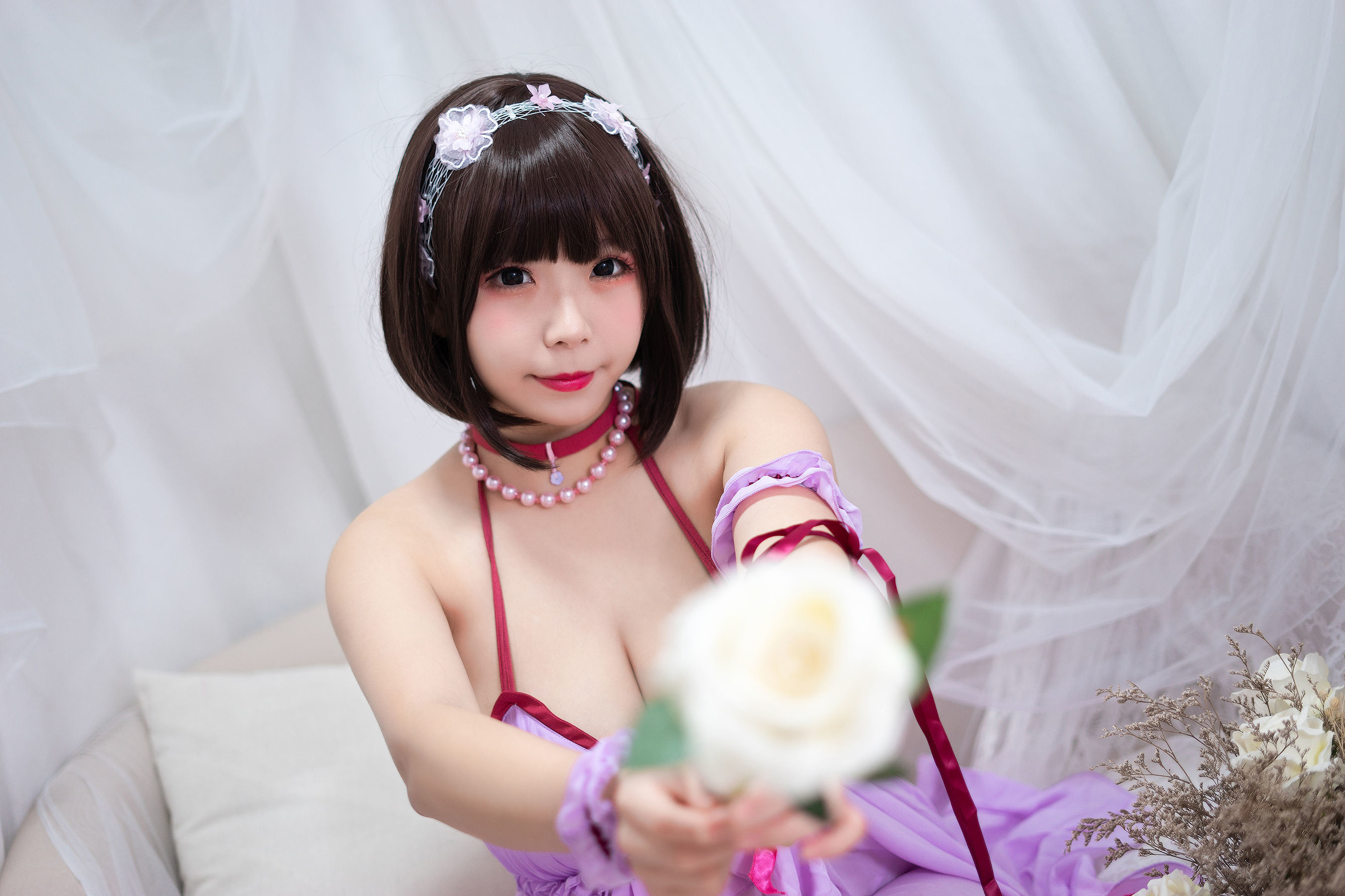 Ảnh chụp Coser Ngôi sao Mạng] Tự Bị Yên Cầu Cầu (Vô Yên Tiểu Thiên Sứ wy) - Kato Megumi