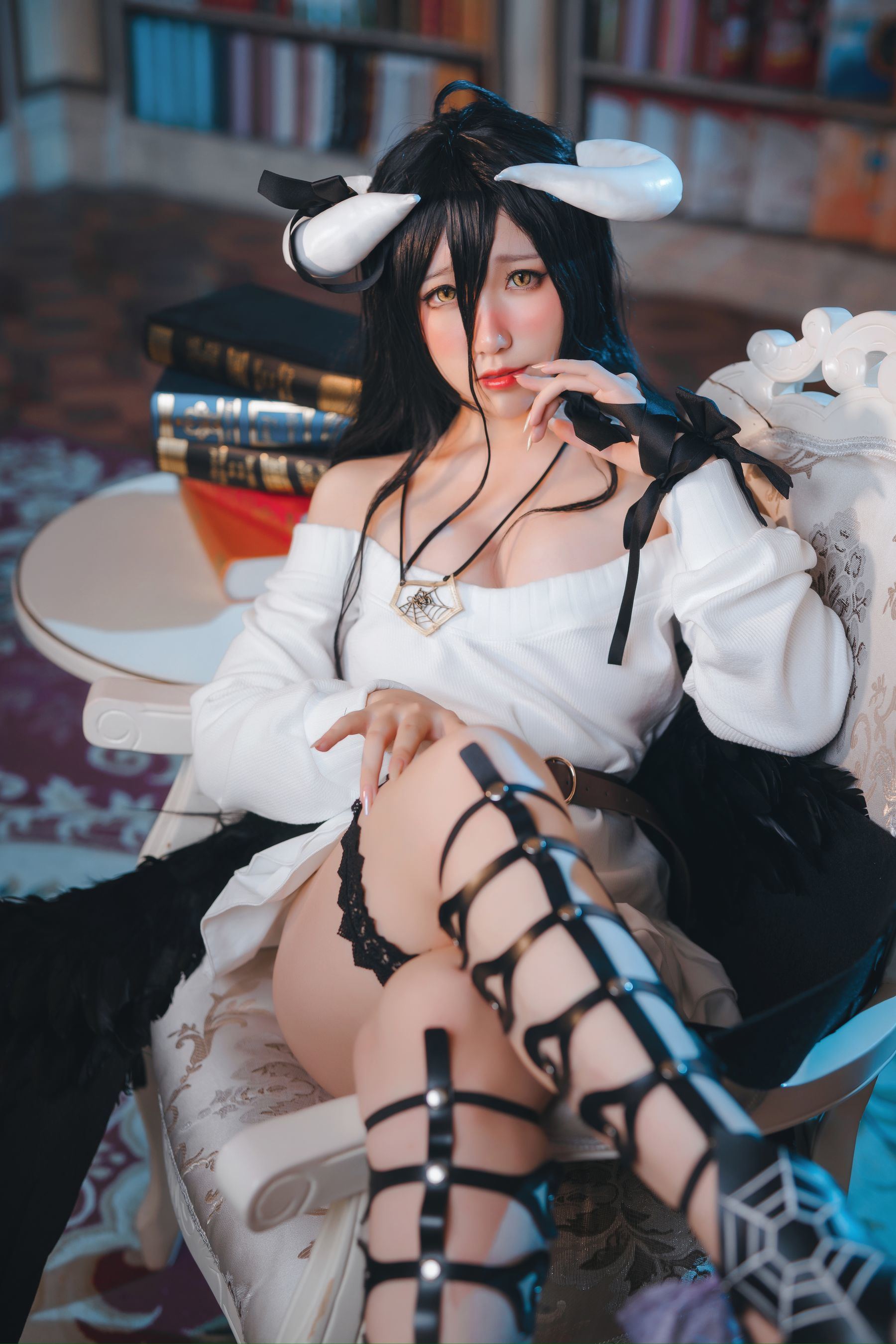 Internet Celebrity Coser Photobook] Yuyuan Yuzi SJ_ - Yae Bed Casual Wear