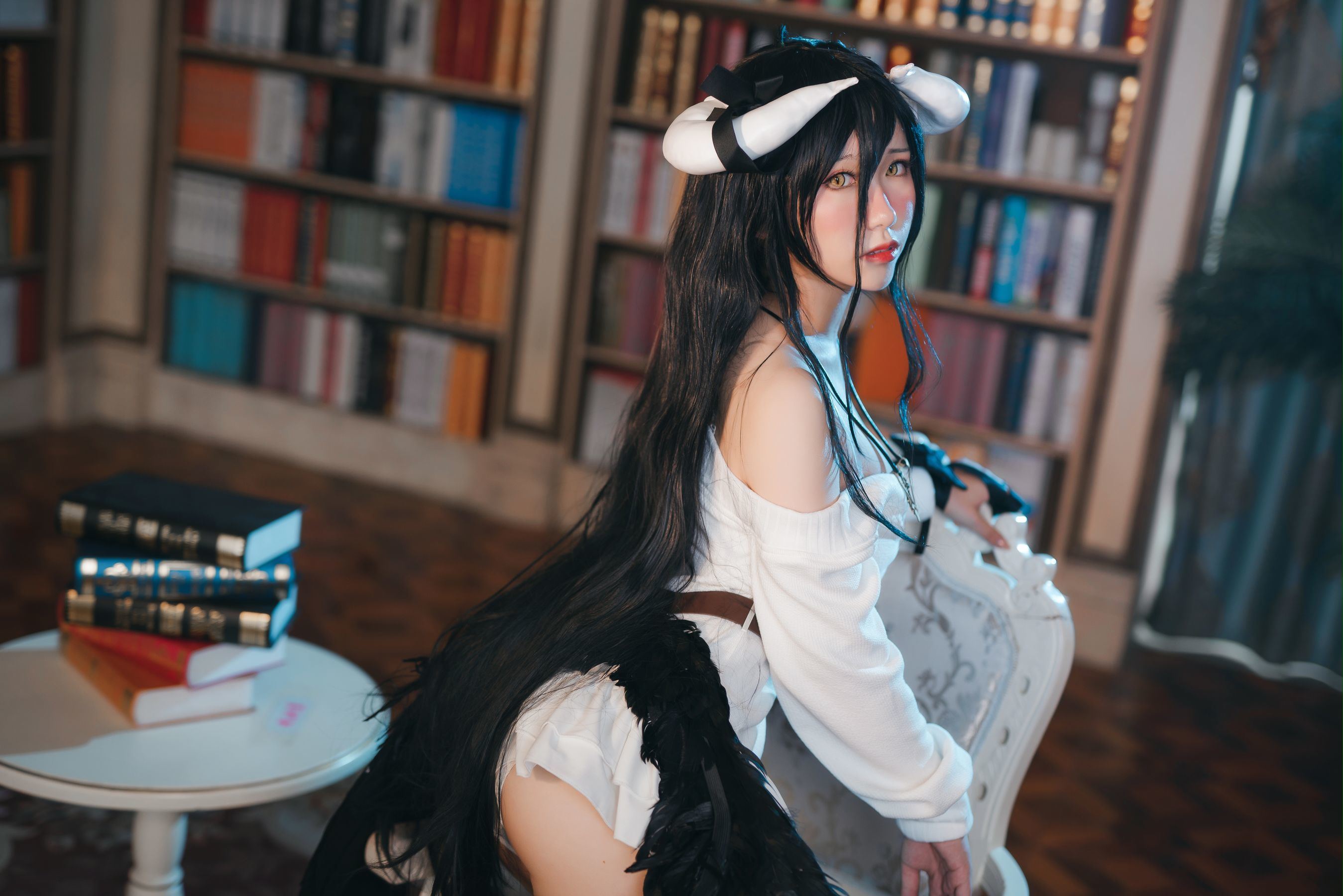 Internet Celebrity Coser Photobook] Yuyuan Yuzi SJ_ - Yae Bed Casual Wear