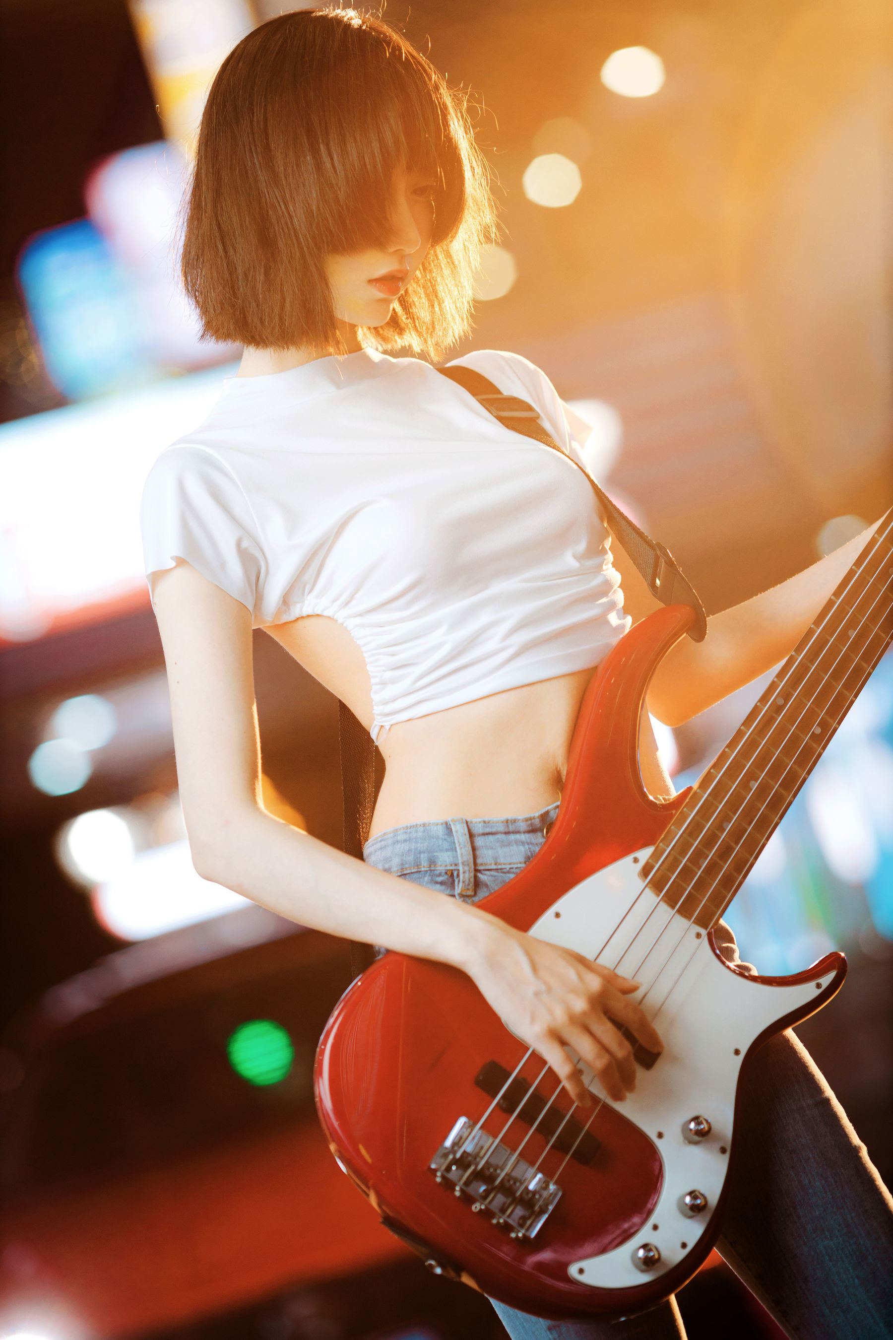 Internet Celebrity COSER Photobook] Cute Style Big Sister Mu Mian Mian OwO - Bess and Little Sister 2