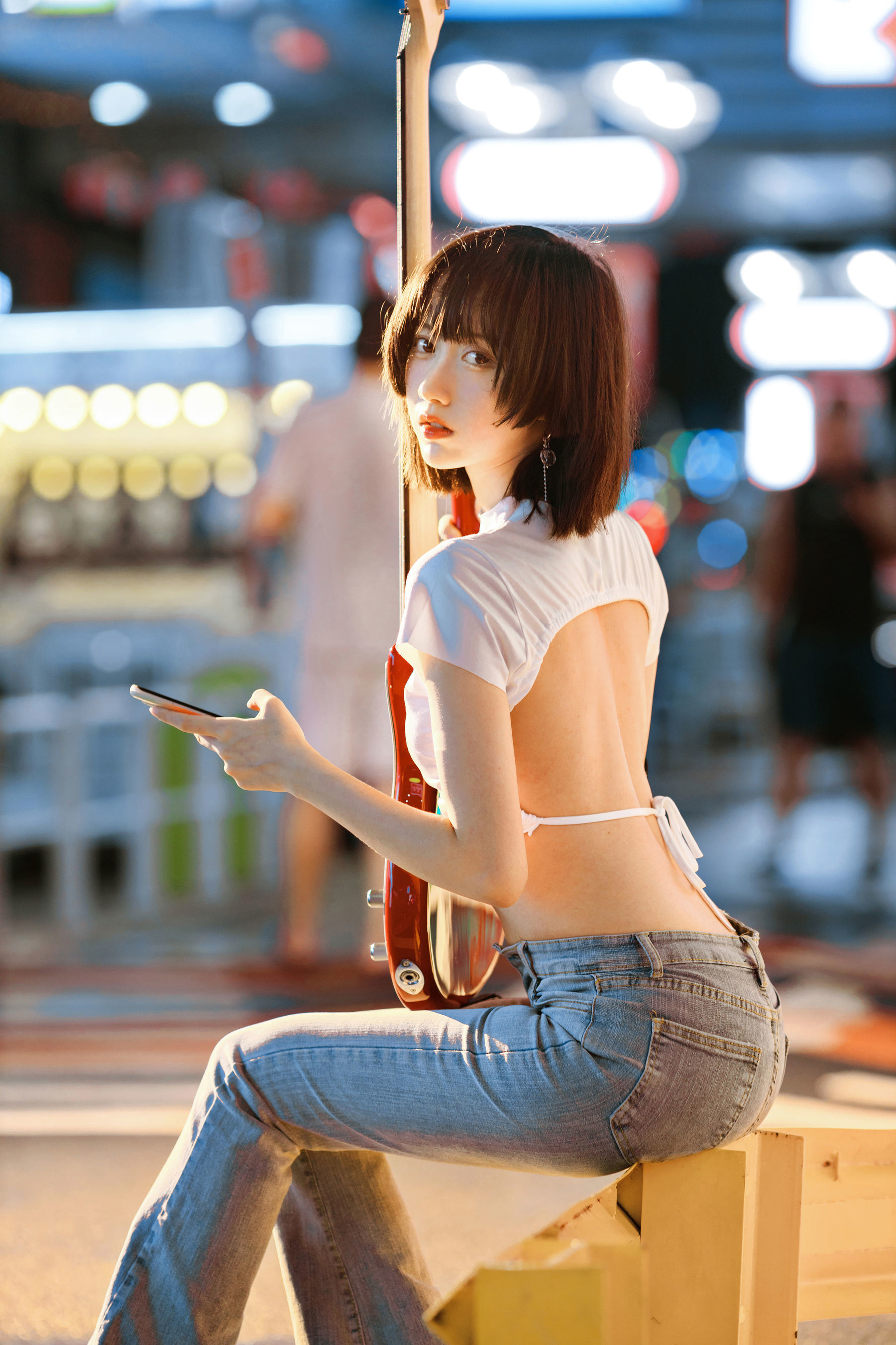 Internet Celebrity COSER Photobook] Cute Style Big Sister Mu Mian Mian OwO - Bess and Little Sister 2