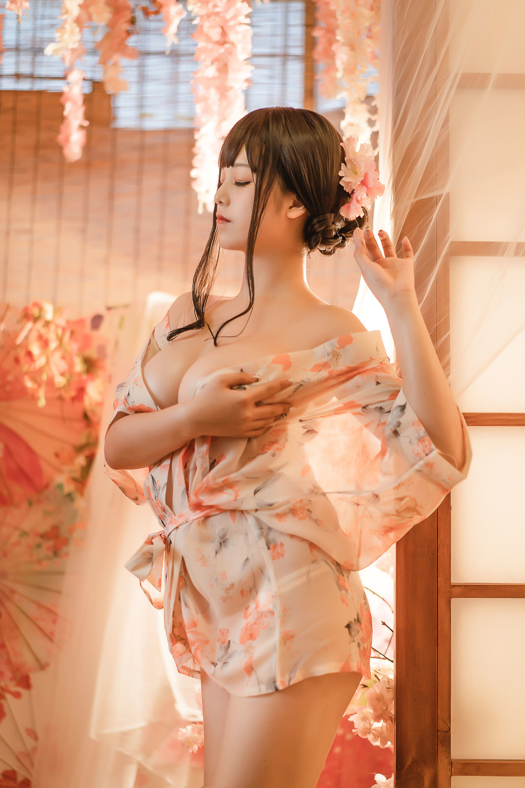 Ảnh chụp Coser nổi tiếng mạng] Phong cách dễ thương – Chị gái Mật Chỉ Mèo Qióu - Bath Nương 2