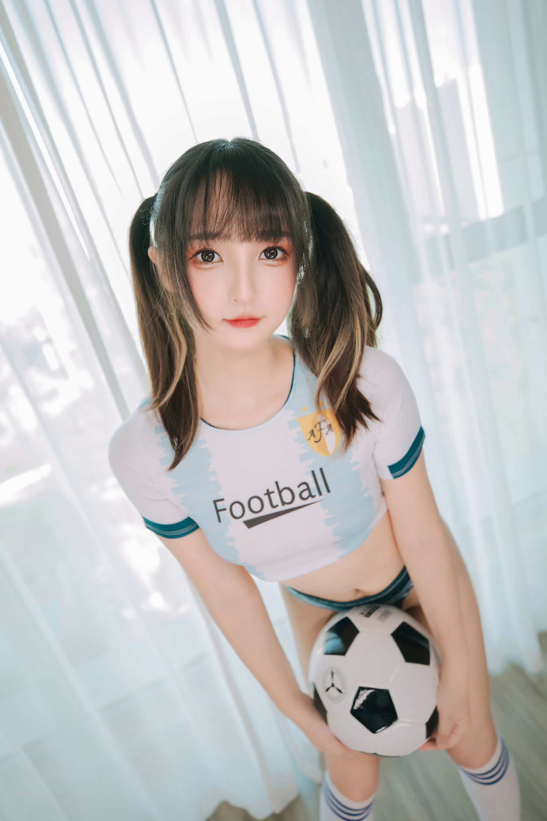 ネットコスプレイヤー写真集] ロリィ神楽バンマフユのチアガール少女