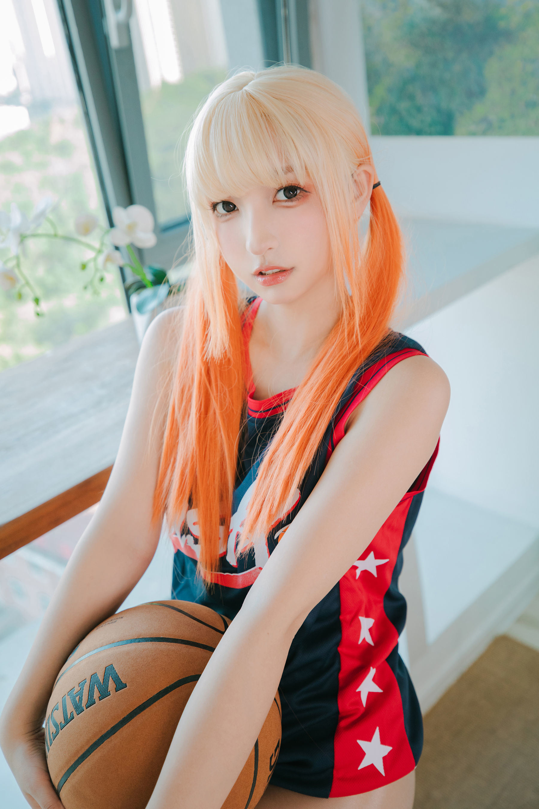 ネットコスプレイヤー写真集] ロリィ神楽バンマフユのチアガール少女