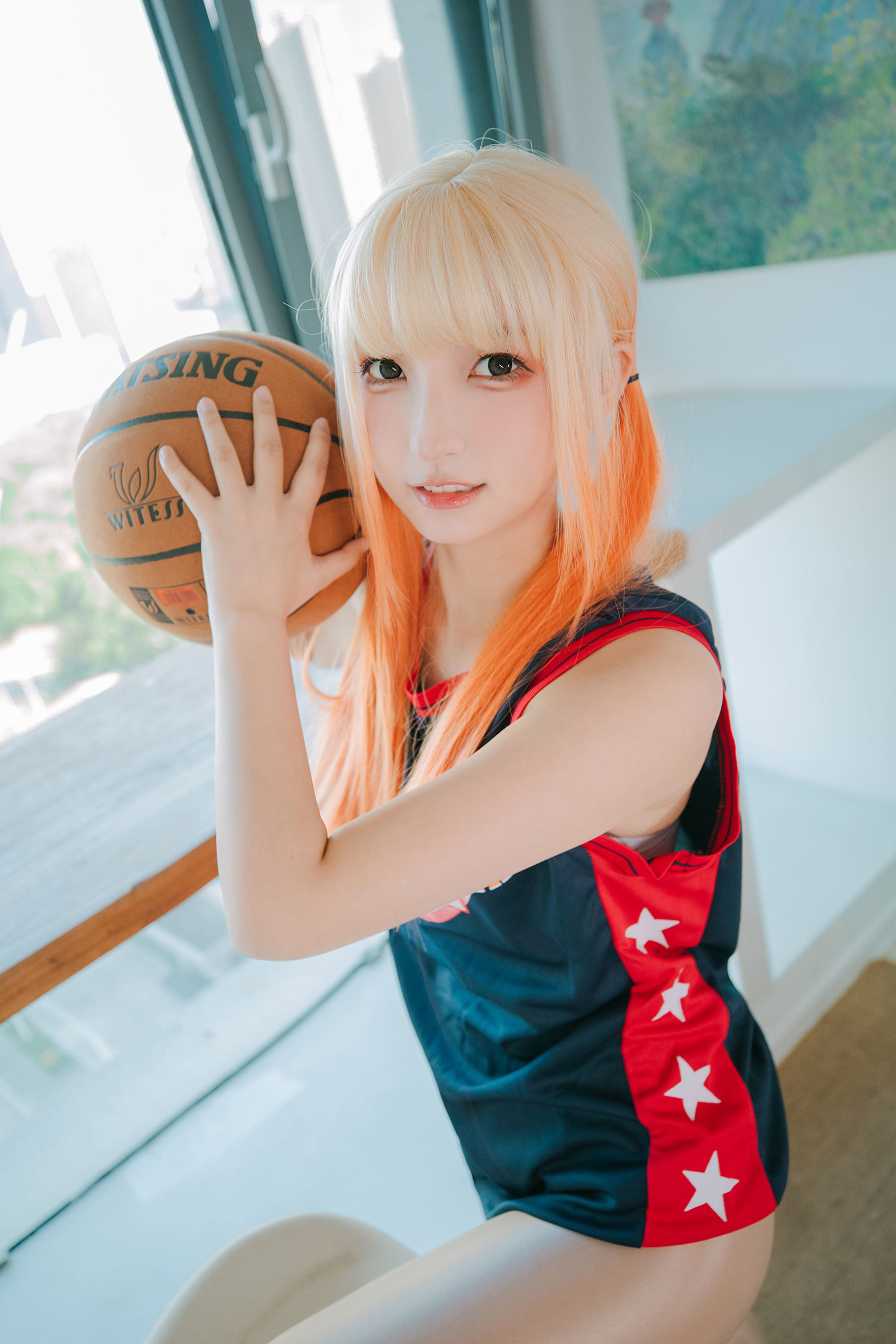 ネットコスプレイヤー写真集] ロリィ神楽バンマフユのチアガール少女