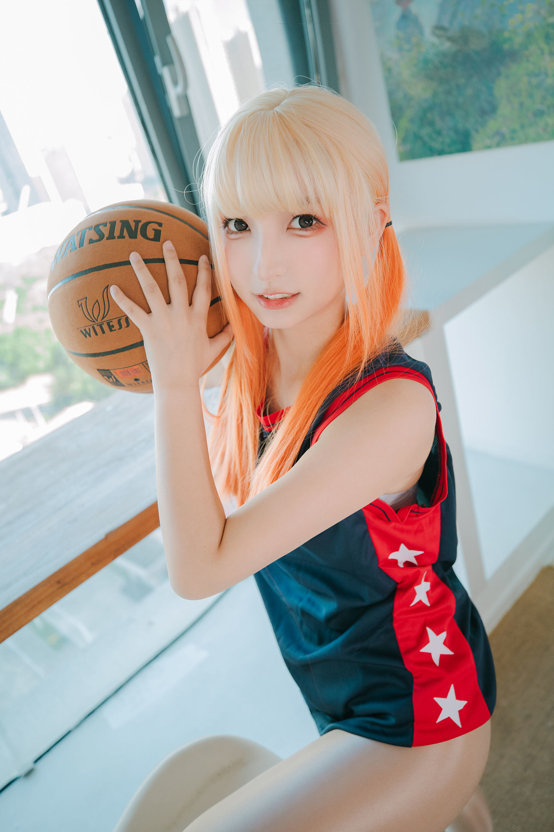 ネットコスプレイヤー写真集] ロリィ神楽バンマフユのチアガール少女