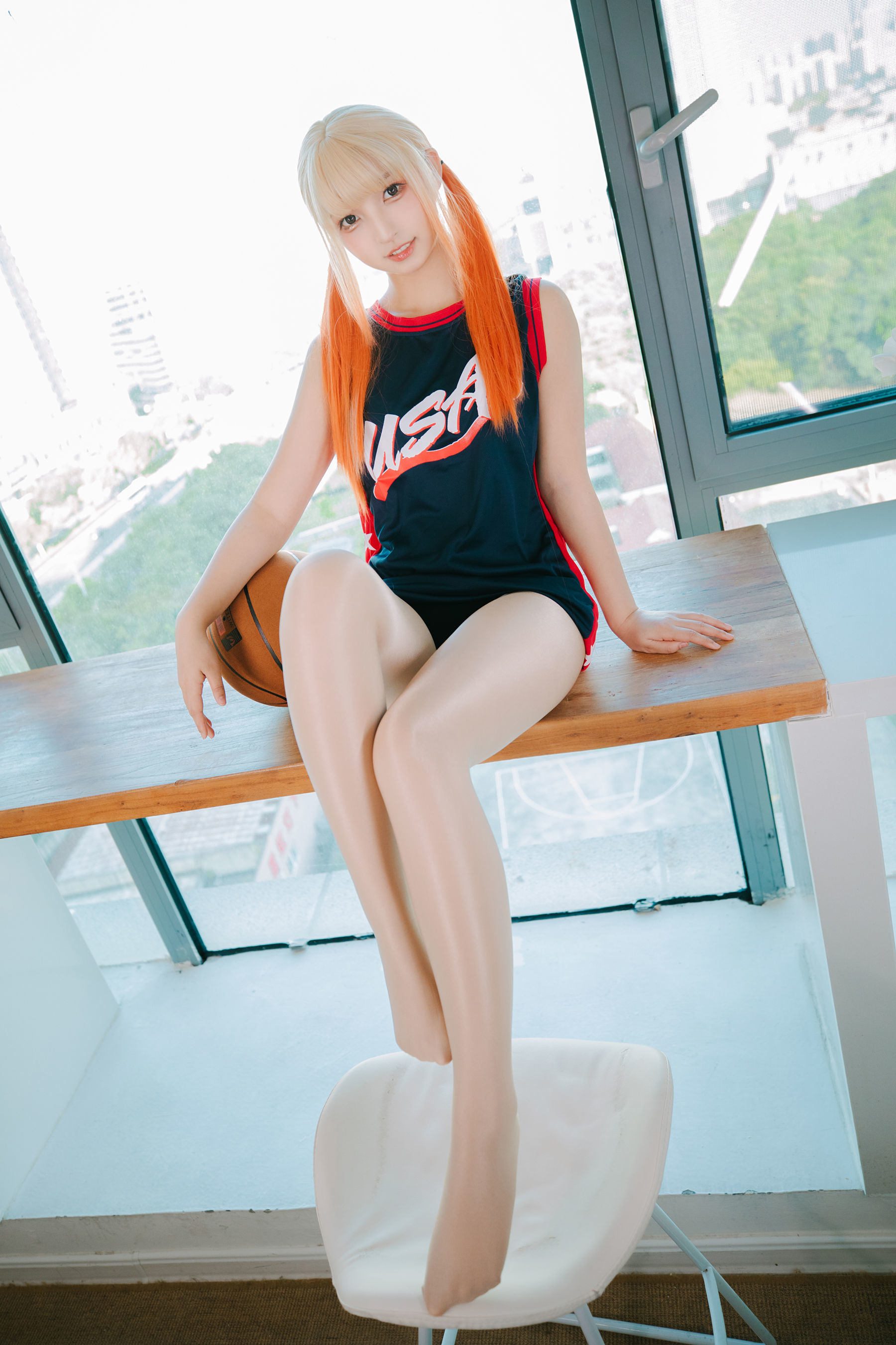 ネットコスプレイヤー写真集] ロリィ神楽バンマフユのチアガール少女