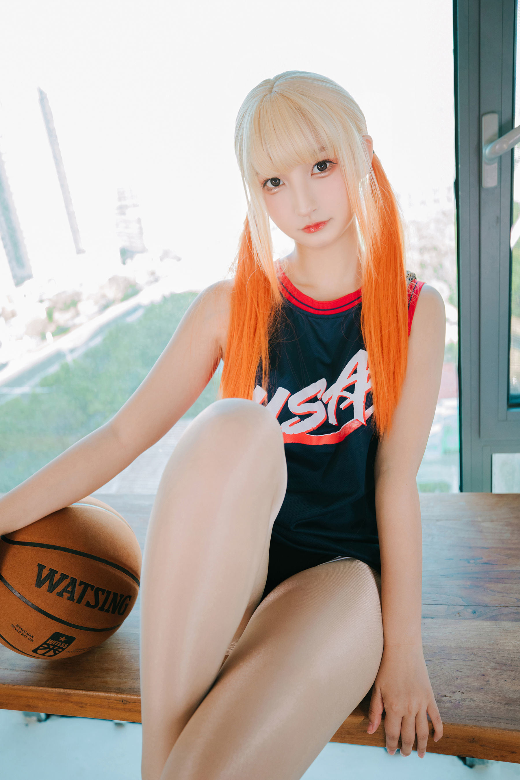ネットコスプレイヤー写真集] ロリィ神楽バンマフユのチアガール少女