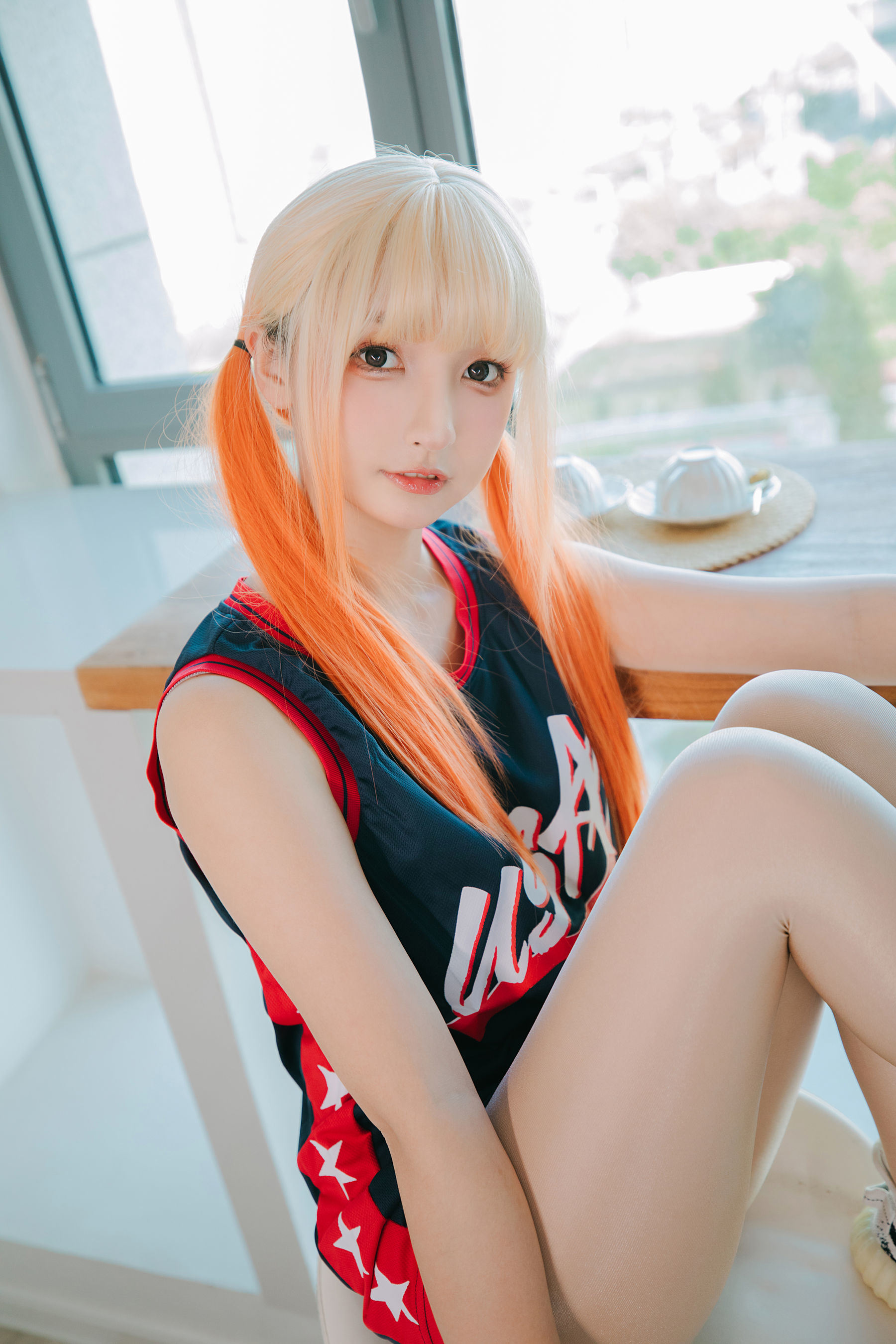 왕홍 COSER 사진] 롤리타 가구라 반진동 의 치어리딩 소녀