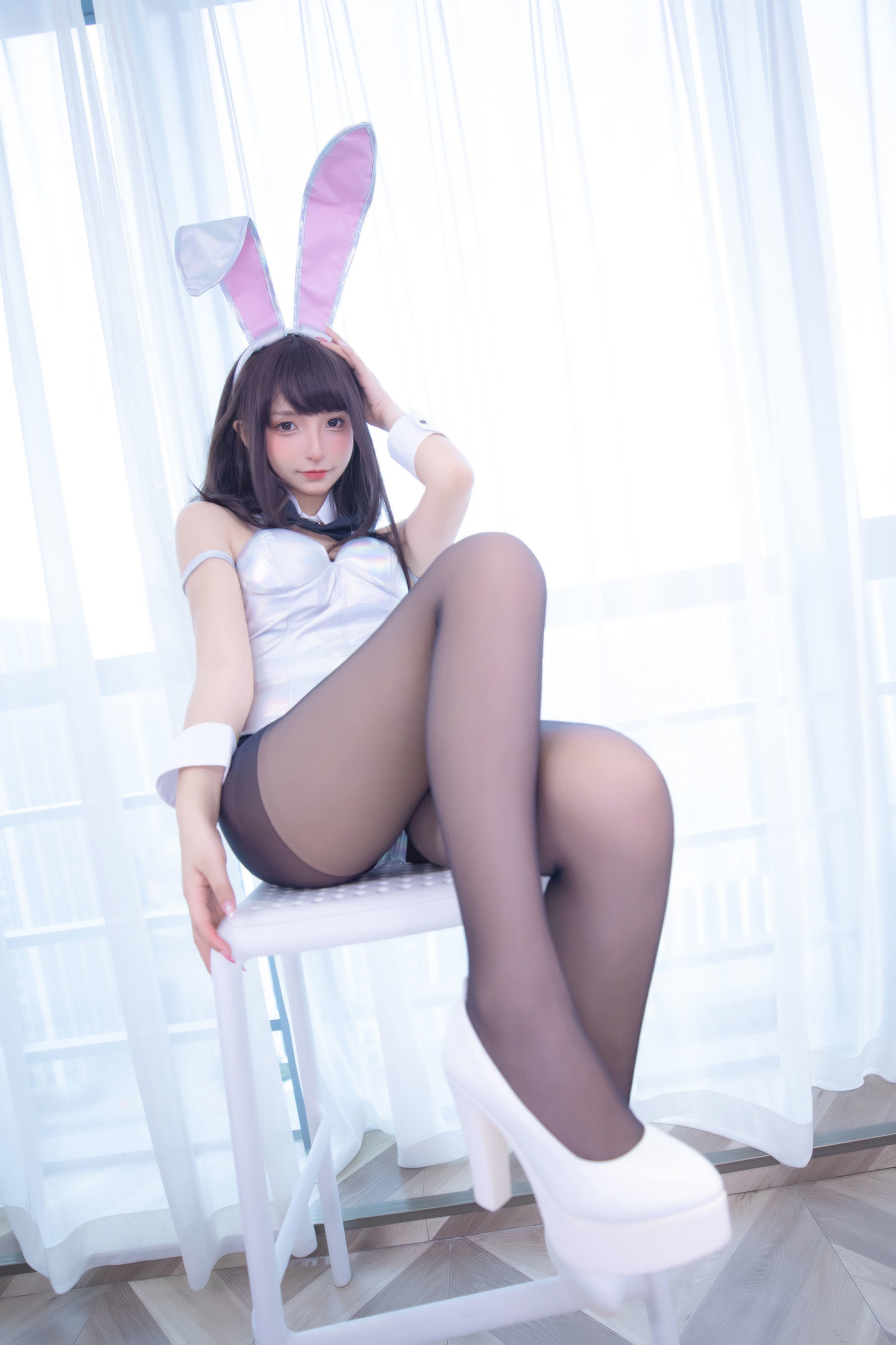 [Internet celebrity COSER photo]  belle ta Shinryu board, true winter s day