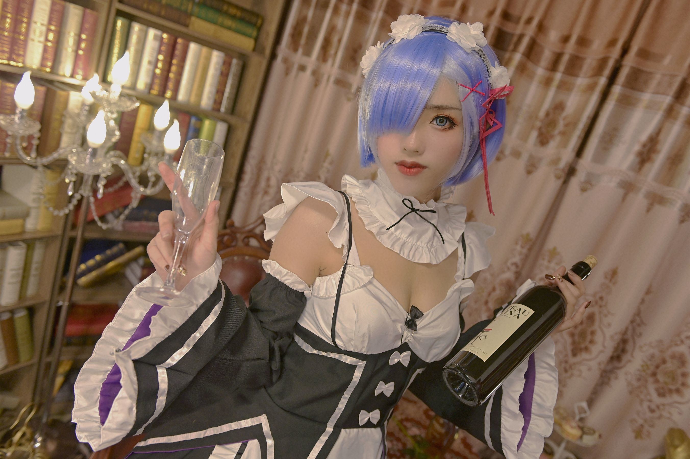 Internet Celebrity Cosplayer Photobook] Titanium Alloy Big Baobao - Rem