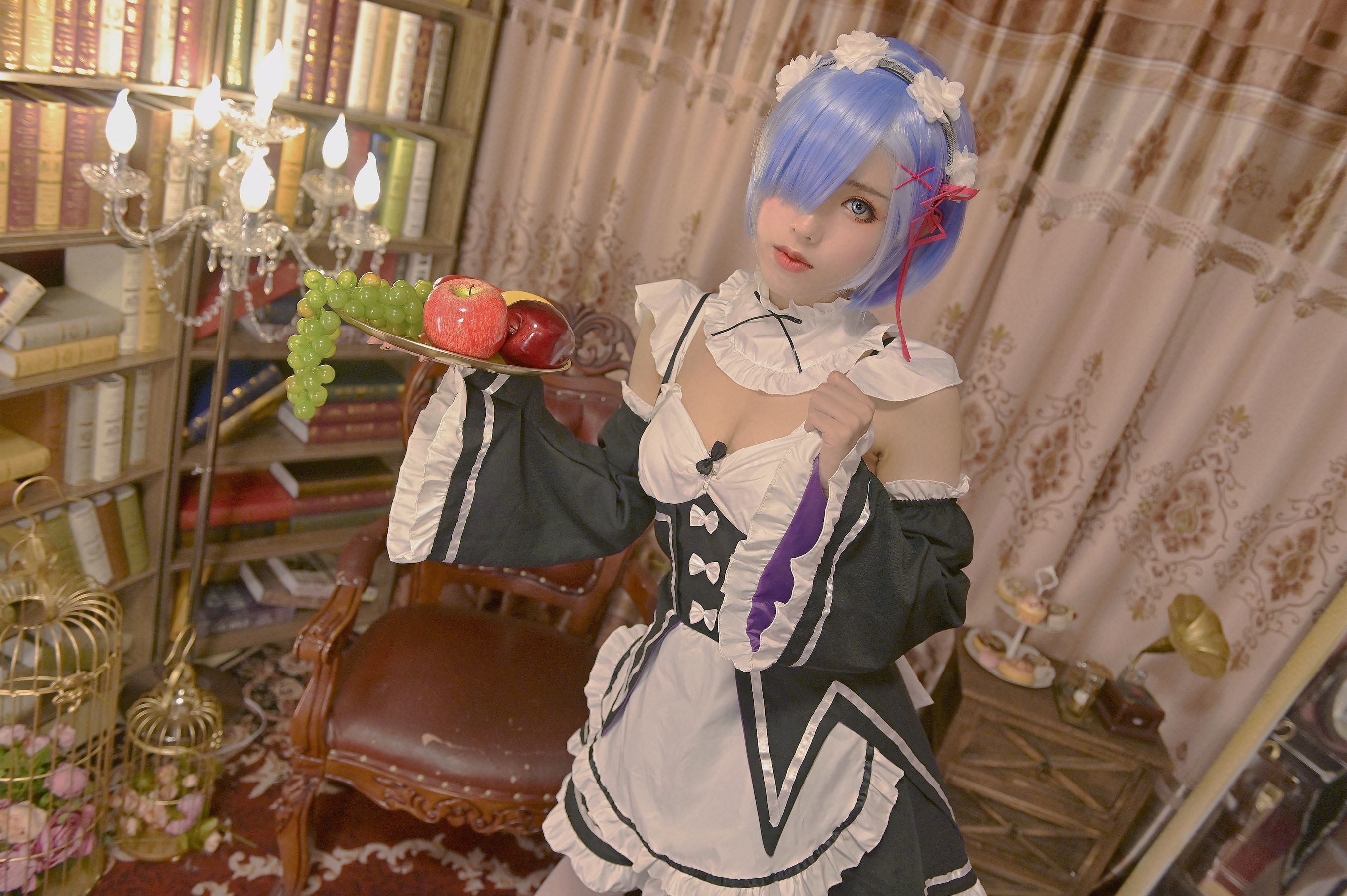 Internet Celebrity Cosplayer Photobook] Titanium Alloy Big Baobao - Rem