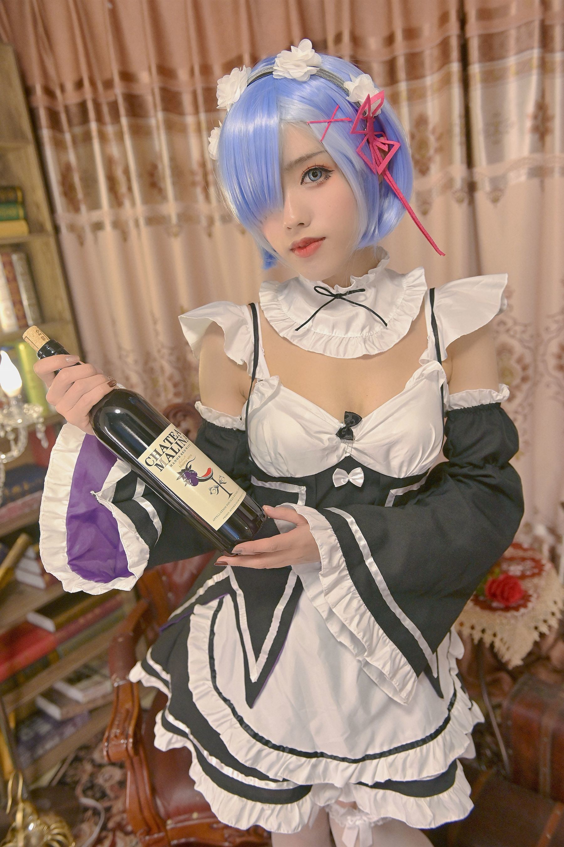 Internet Celebrity Cosplayer Photobook] Titanium Alloy Big Baobao - Rem
