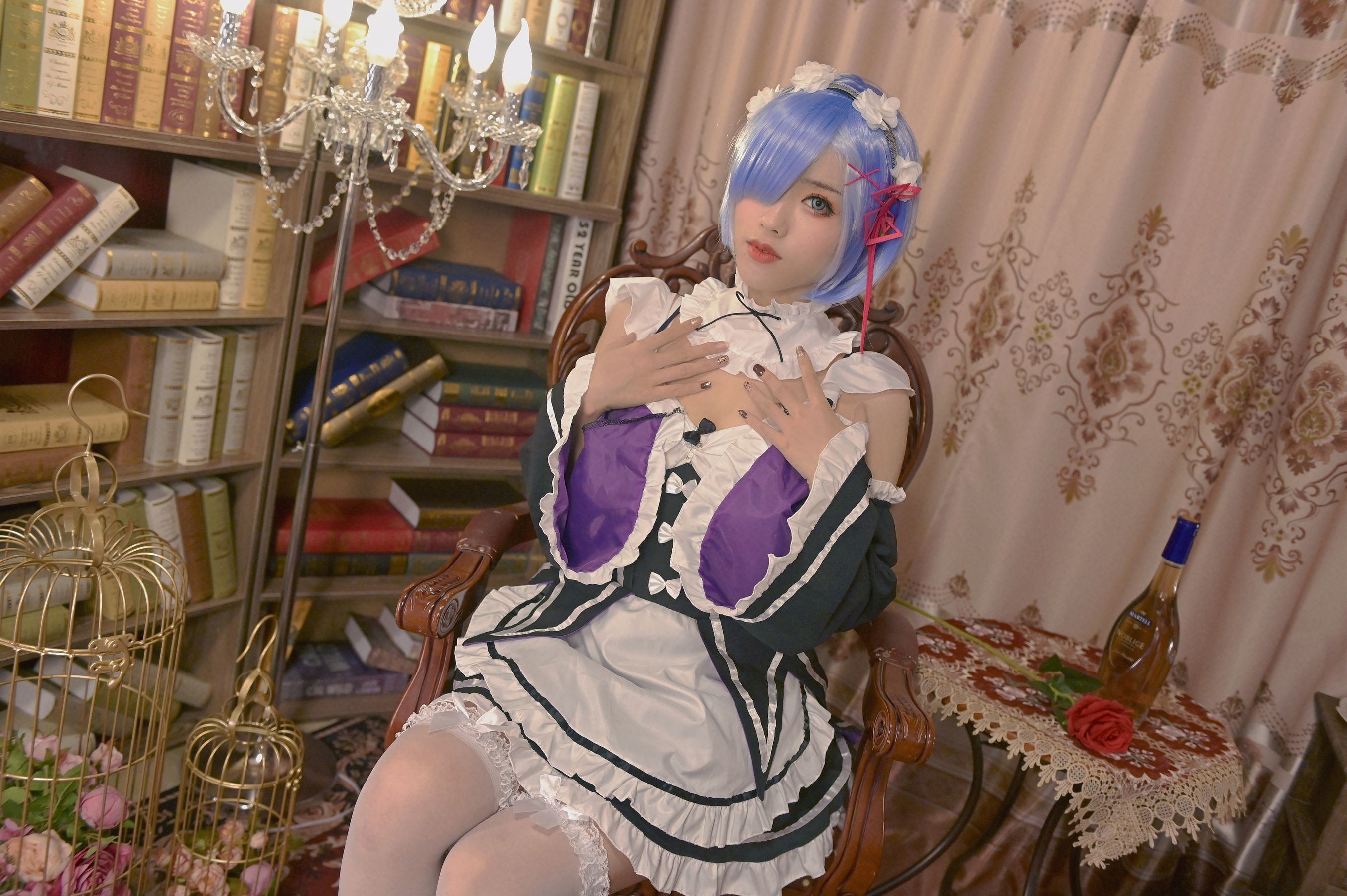 Internet Celebrity Cosplayer Photobook] Titanium Alloy Big Baobao - Rem