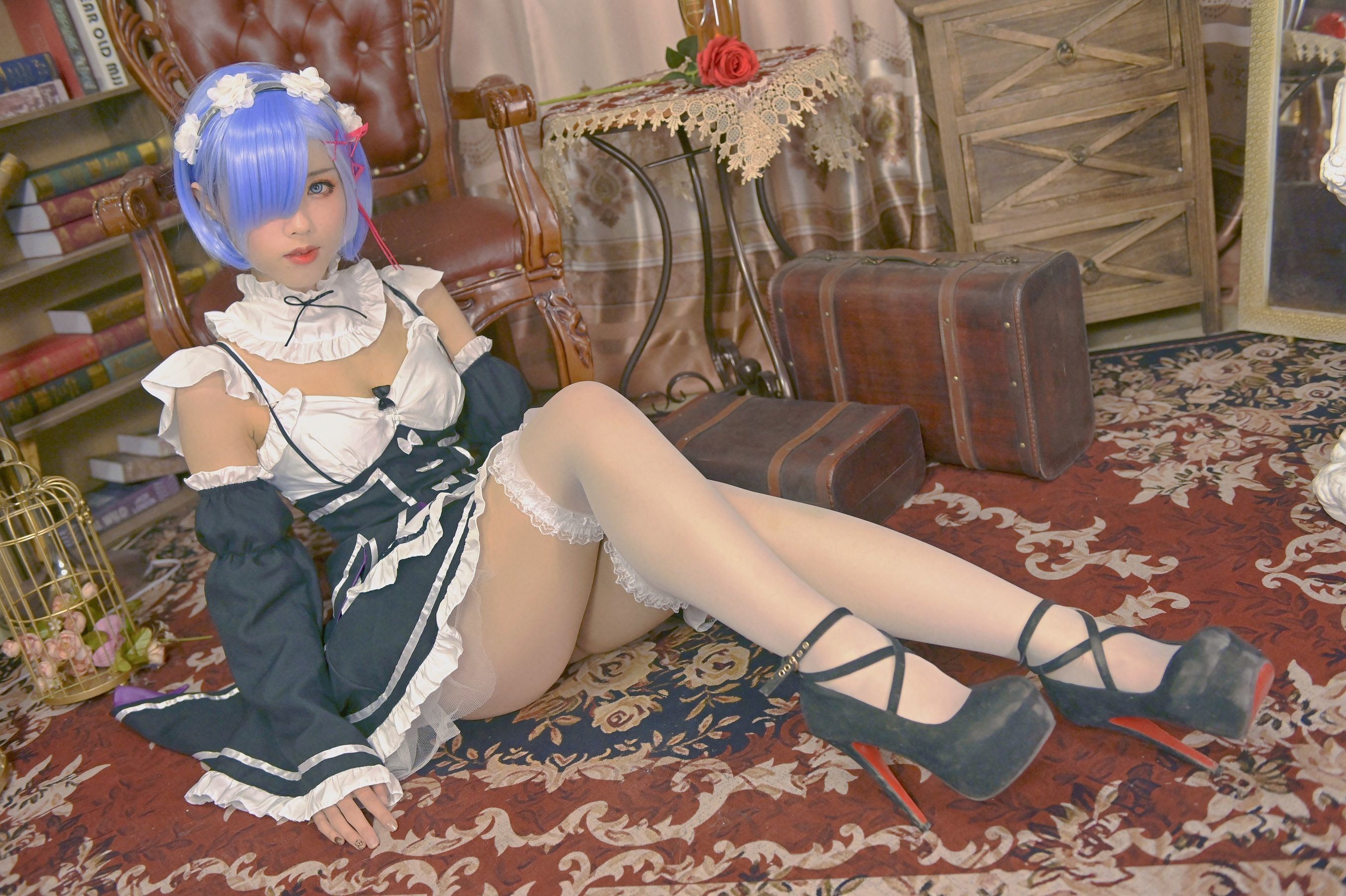 Internet Celebrity Cosplayer Photobook] Titanium Alloy Big Baobao - Rem