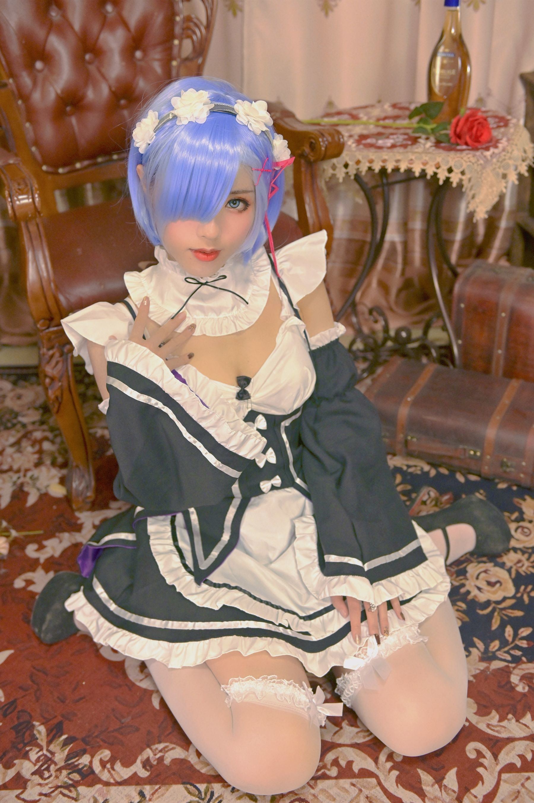 Internet Celebrity Cosplayer Photobook] Titanium Alloy Big Baobao - Rem