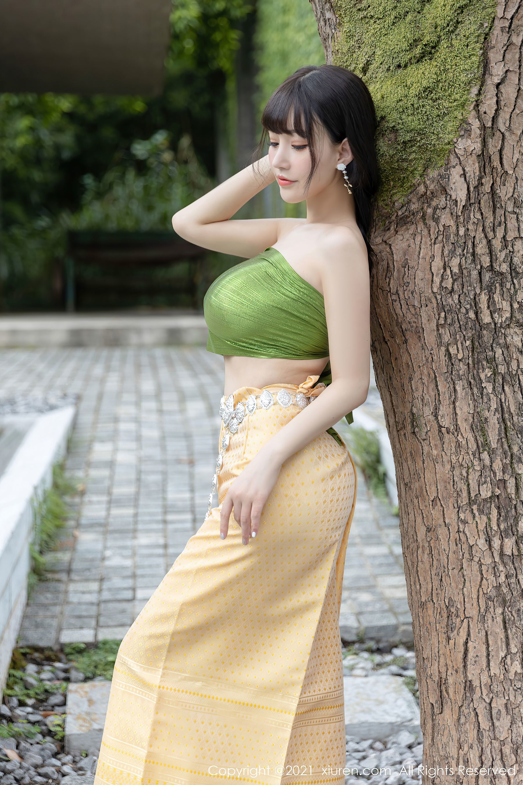 秀人XiuRen] Số 3971 Chu Khả Nhi Flower