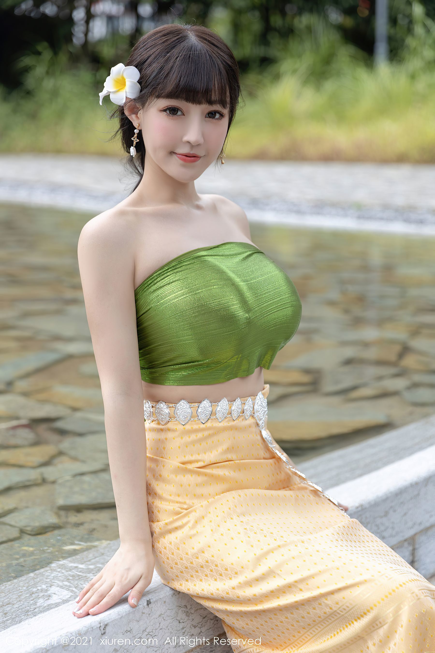 秀人XiuRen] Số 3971 Chu Khả Nhi Flower