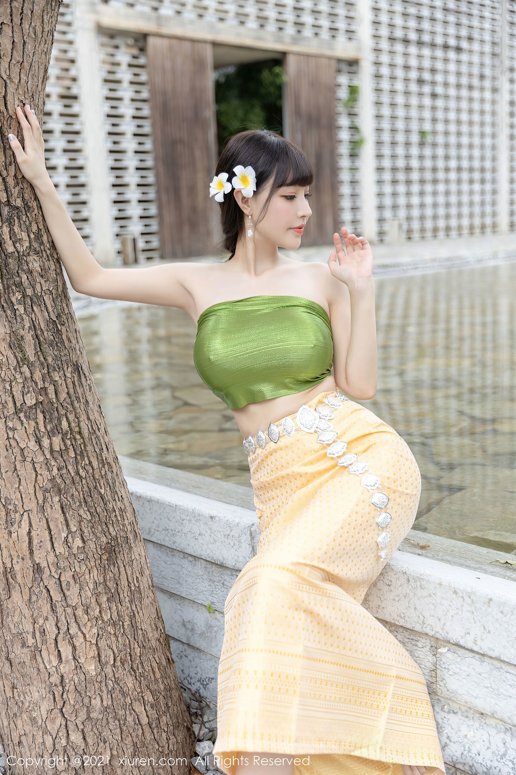 秀人XiuRen] Số 3971 Chu Khả Nhi Flower