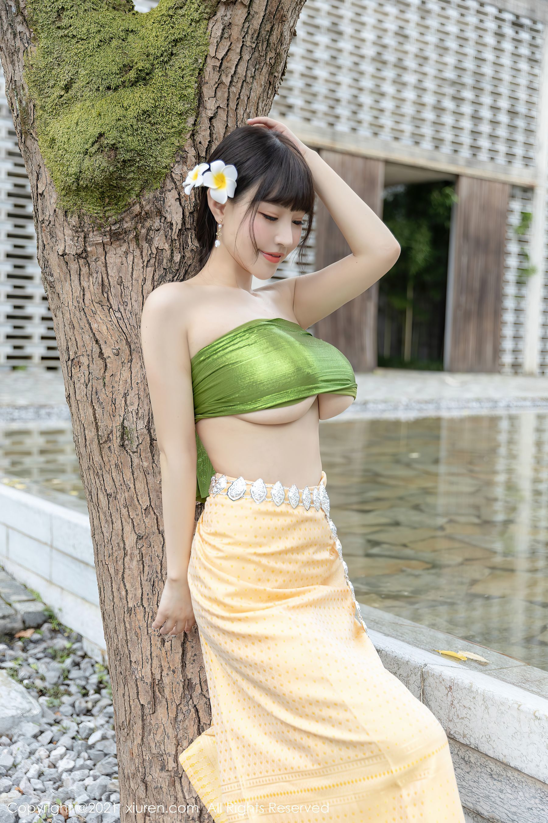 秀人XiuRen] Số 3971 Chu Khả Nhi Flower