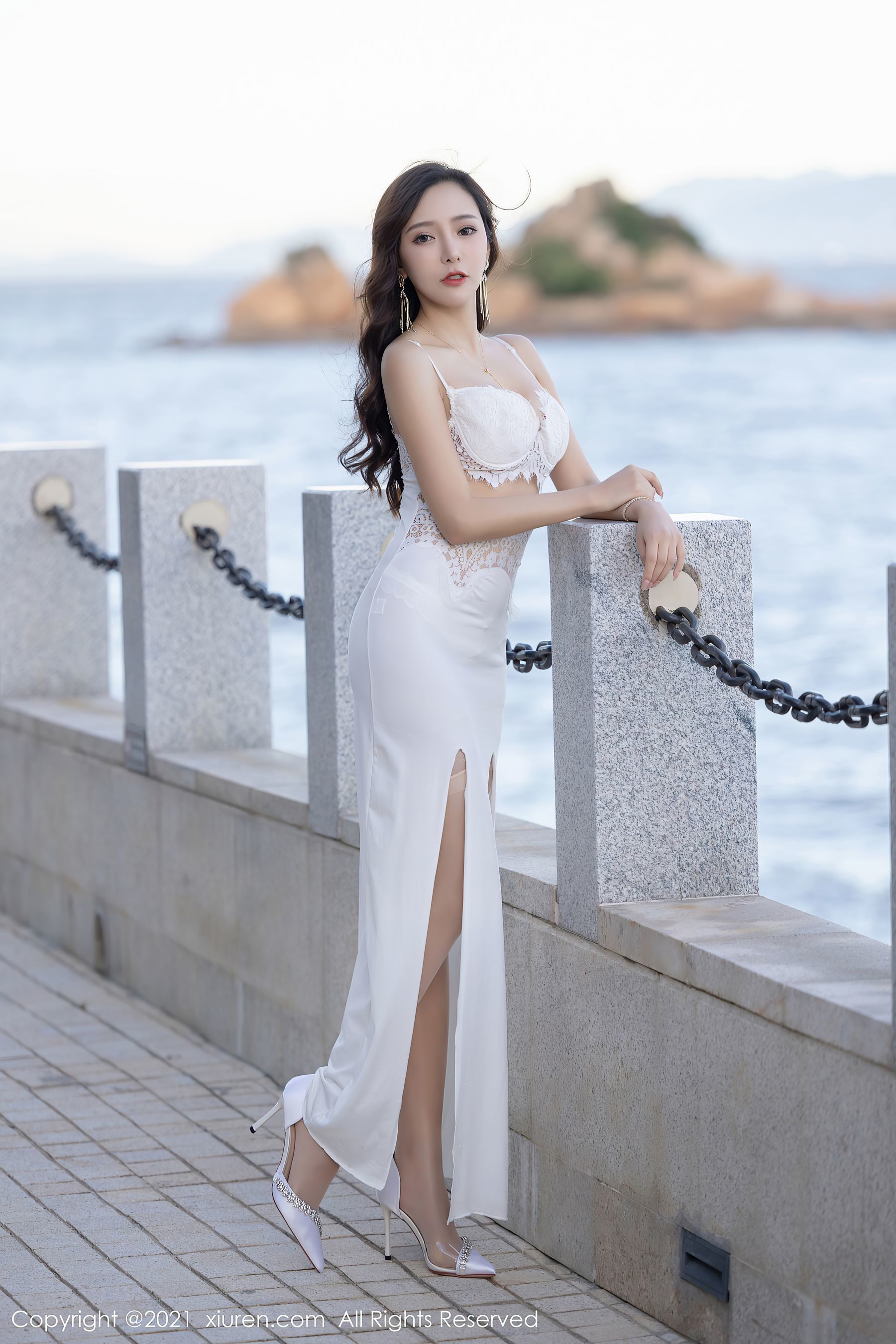 Bộ ảnh XiuRen No.4004 Wang Xinyao Yanni váy dài nữ thần