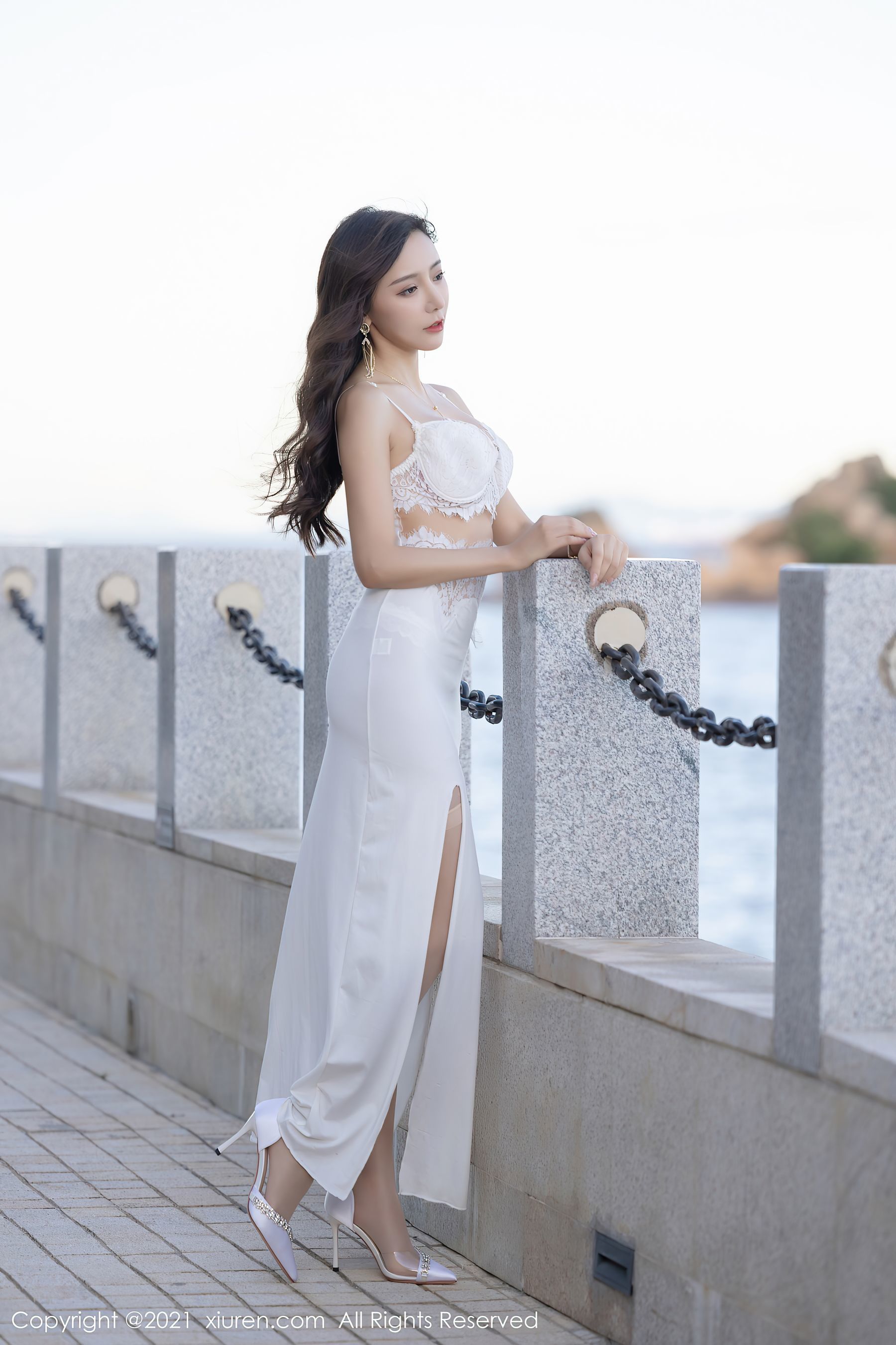 Bộ ảnh XiuRen No.4004 Wang Xinyao Yanni váy dài nữ thần