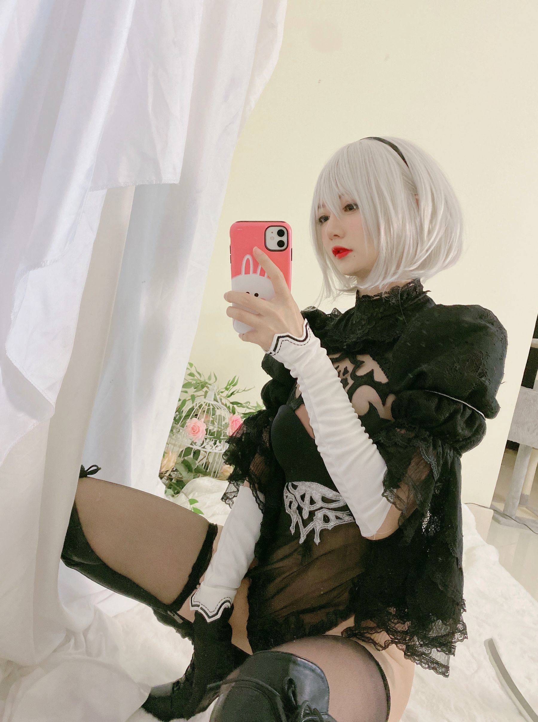 Phúc lợi COS] 51 Jiang - 2B váy cưới đen