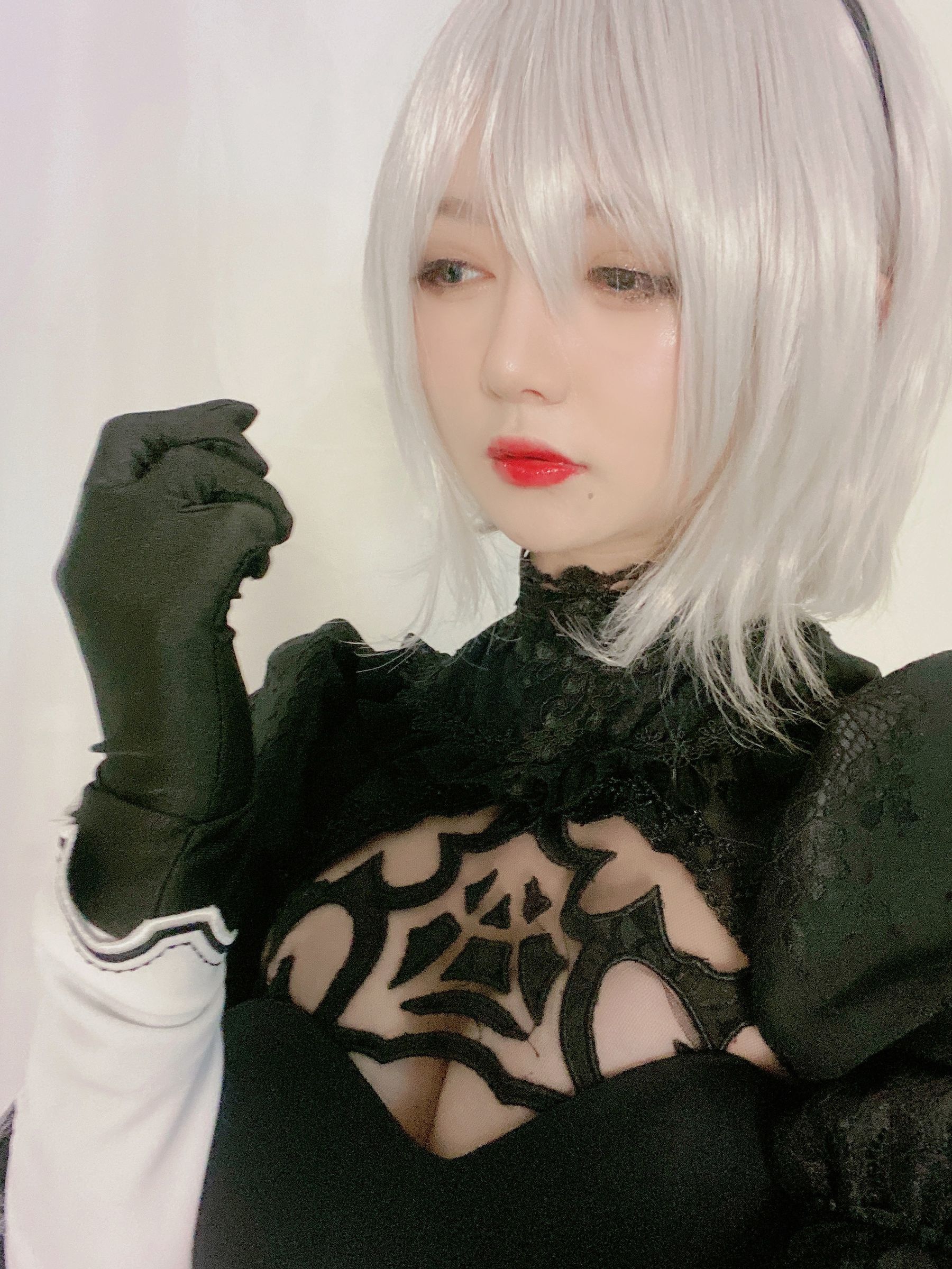 福祉COS] 51ちゃん - 2B 黒いウェディングドレス