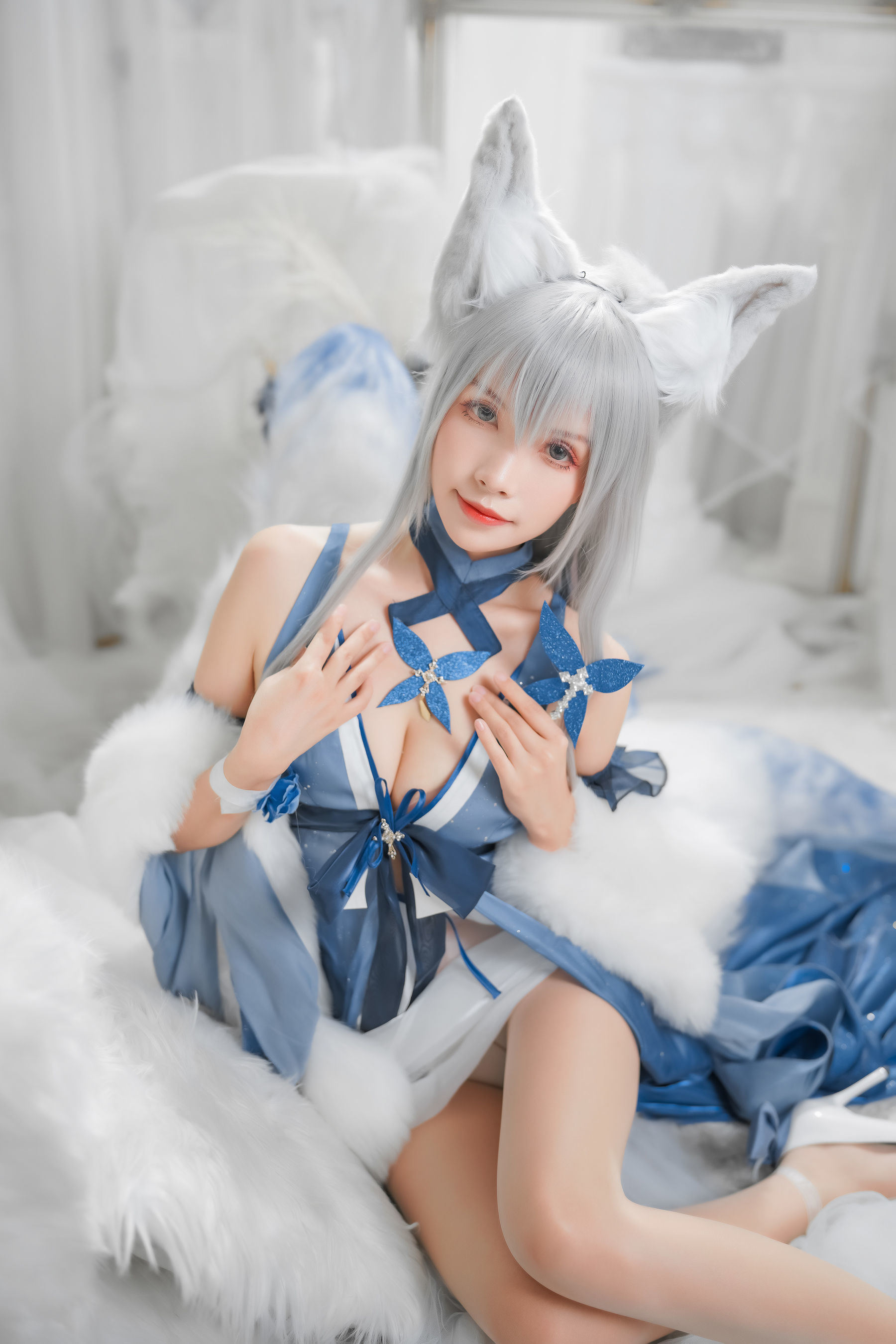 Phúc lợi COS] Neko-Vivi - Shinano Lễ phục