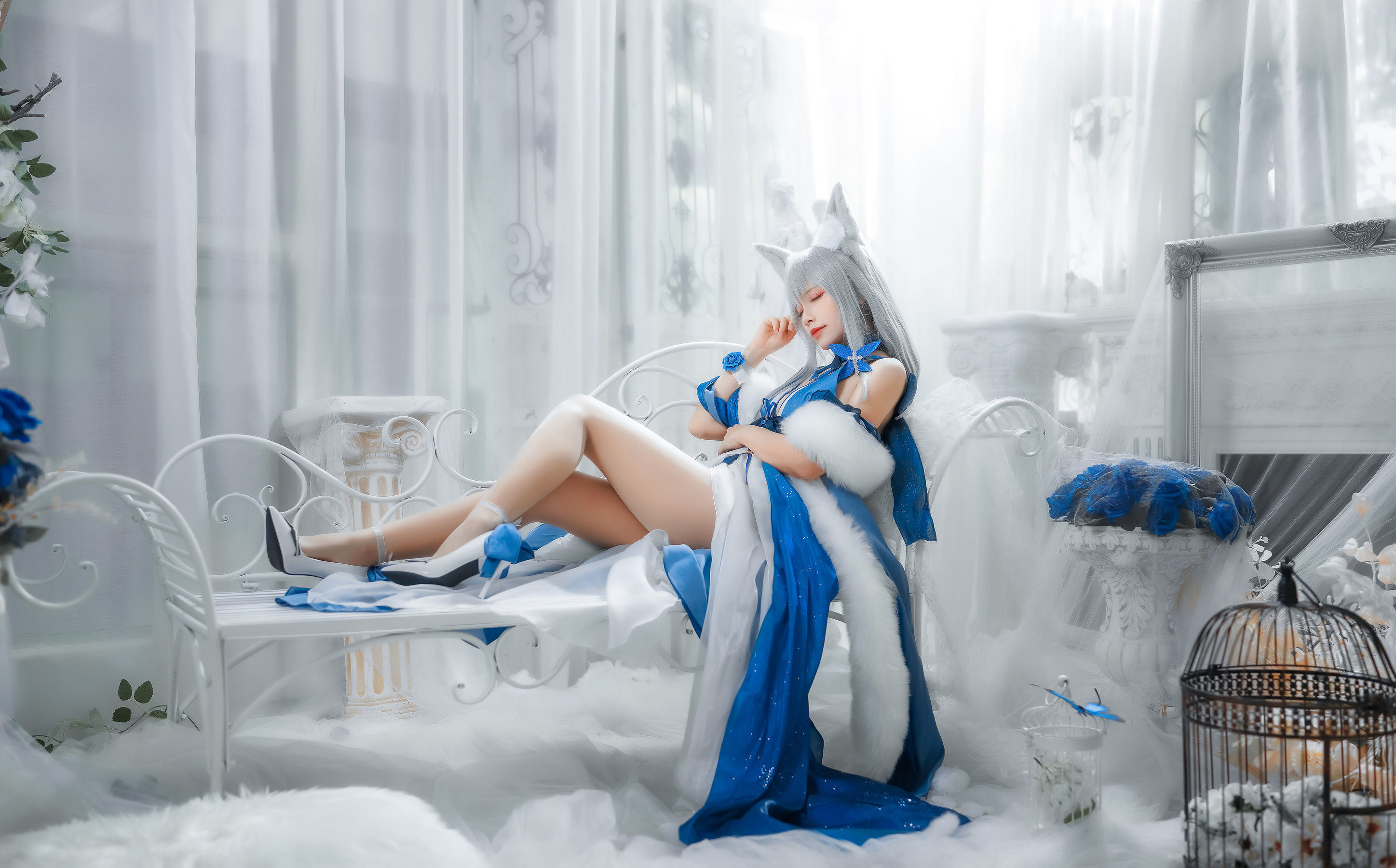Phúc lợi COS] Neko-Vivi - Shinano Lễ phục