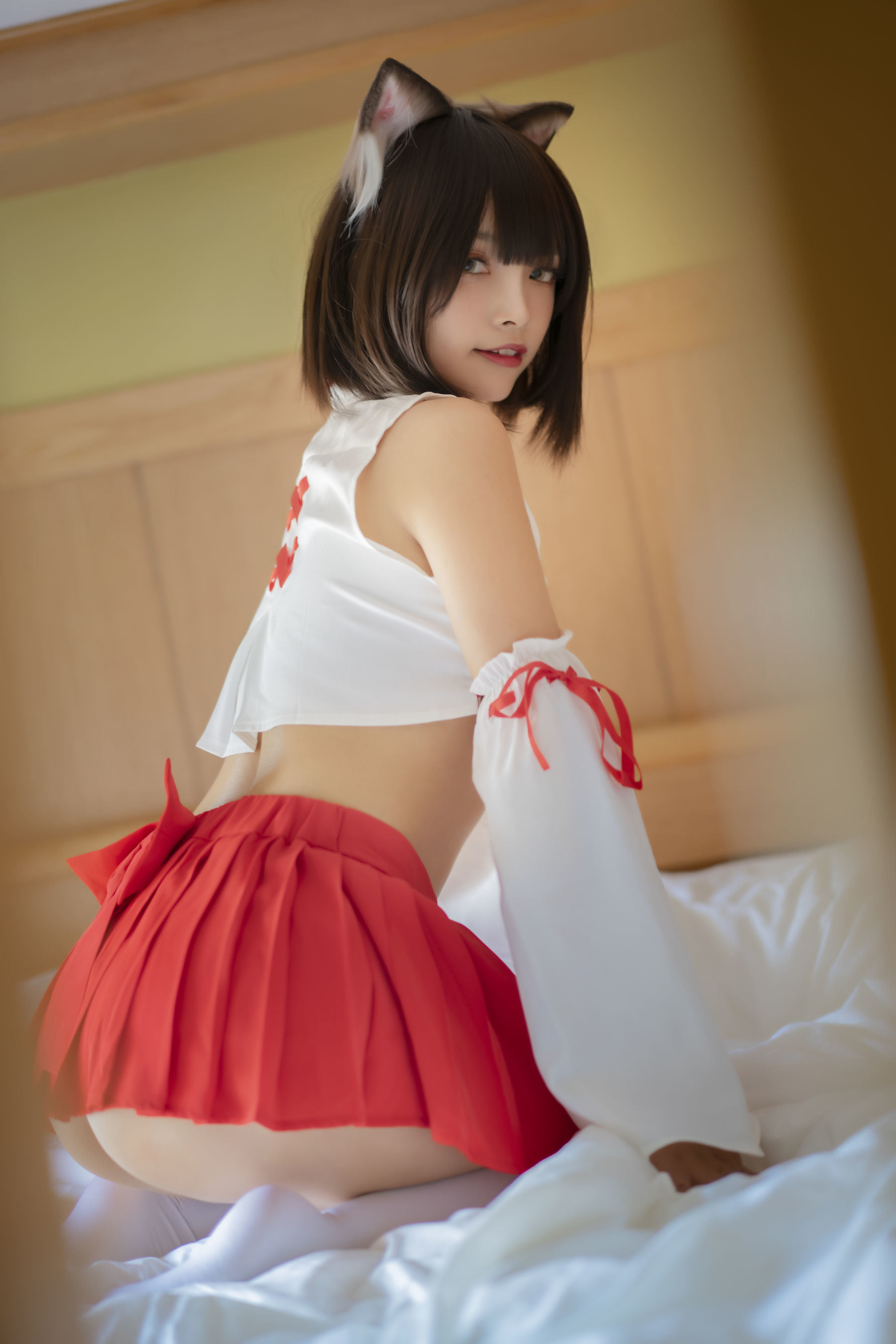 福利COS] ネコ-薇薇 - 巫女