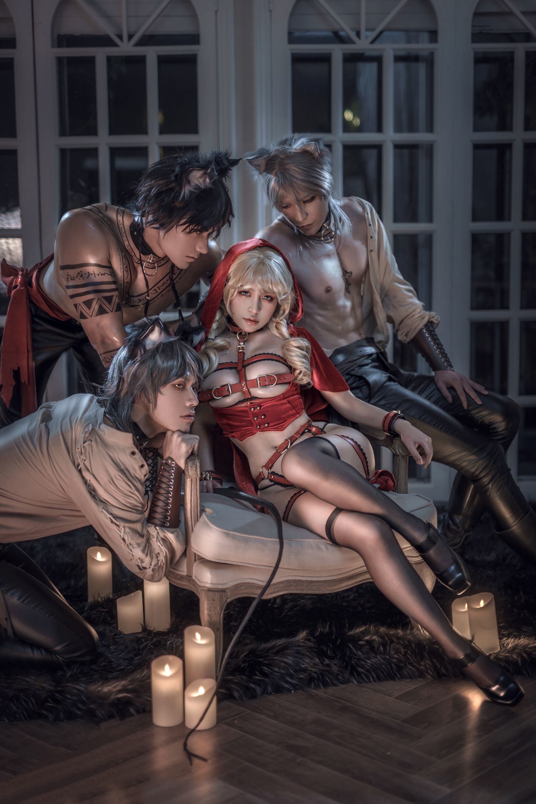 [福利COS] 一笑芳香沁(芊川一笑)写真 - 小红帽