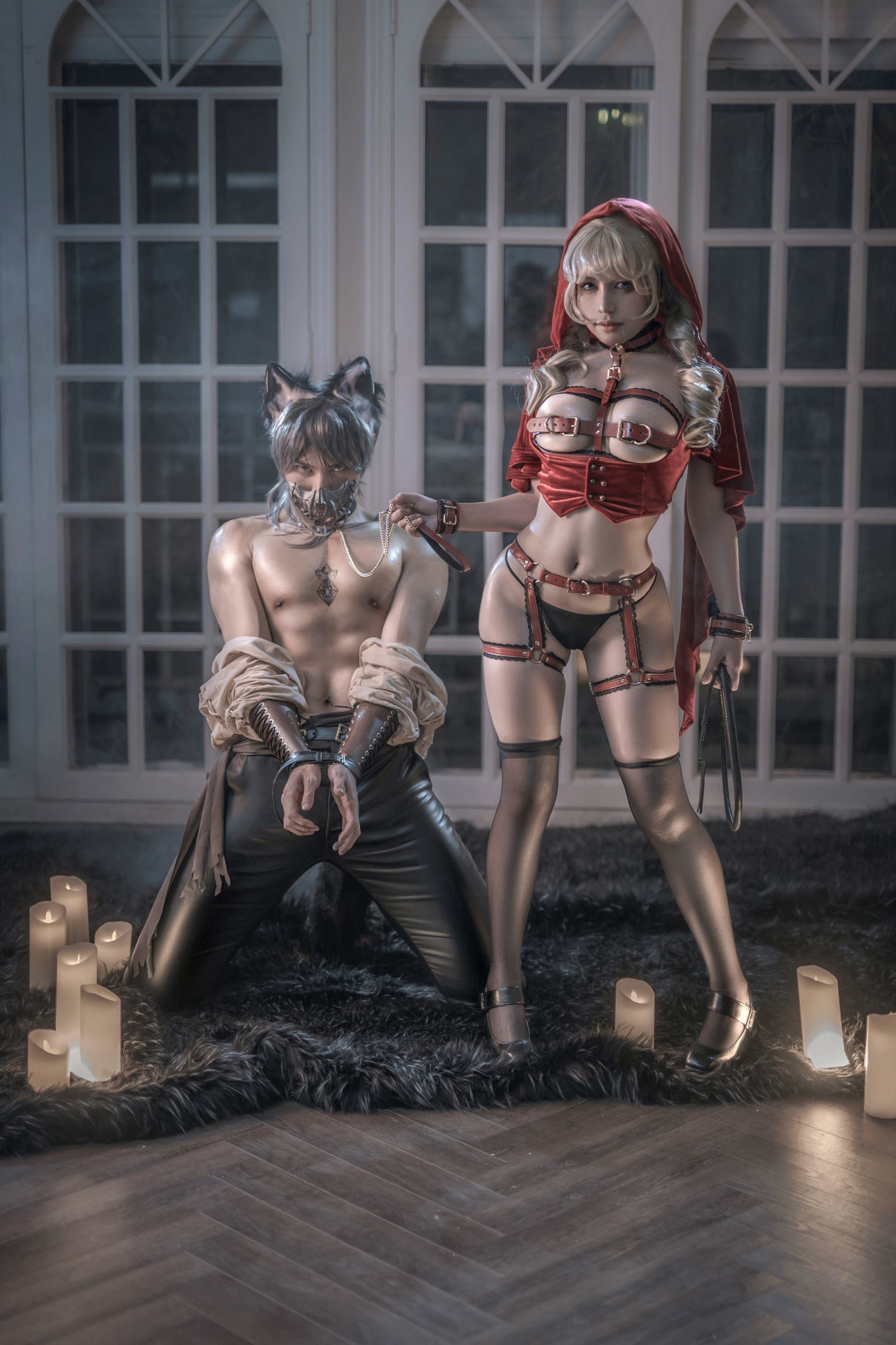 [福利COS] 一笑芳香沁(芊川一笑)写真 - 小红帽