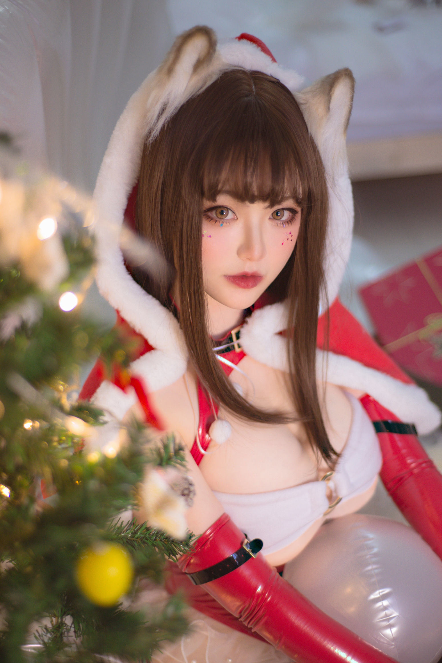 Phúc lợi COS] Kana Meo - Tuyết Dạ Cẩm Lễ
