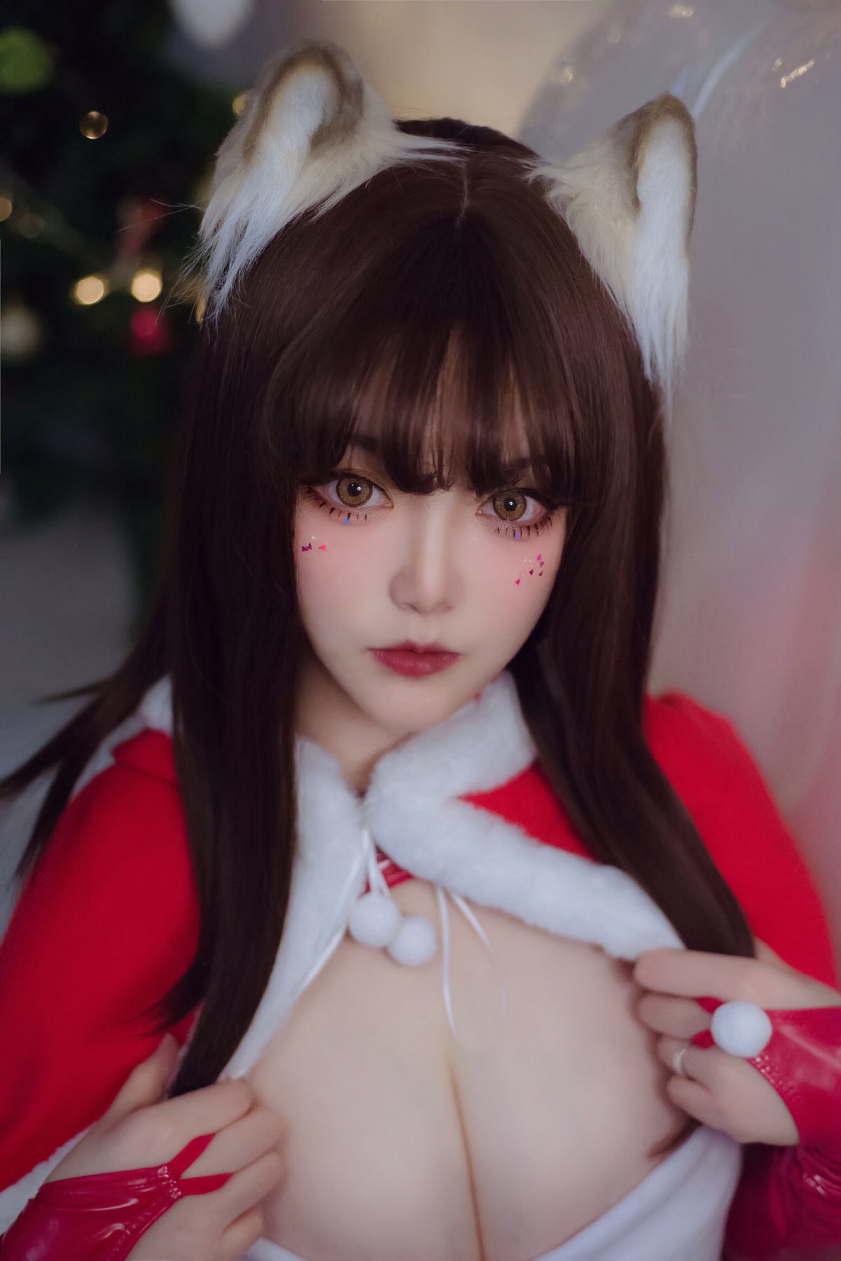 Phúc lợi COS] Kana Meo - Tuyết Dạ Cẩm Lễ