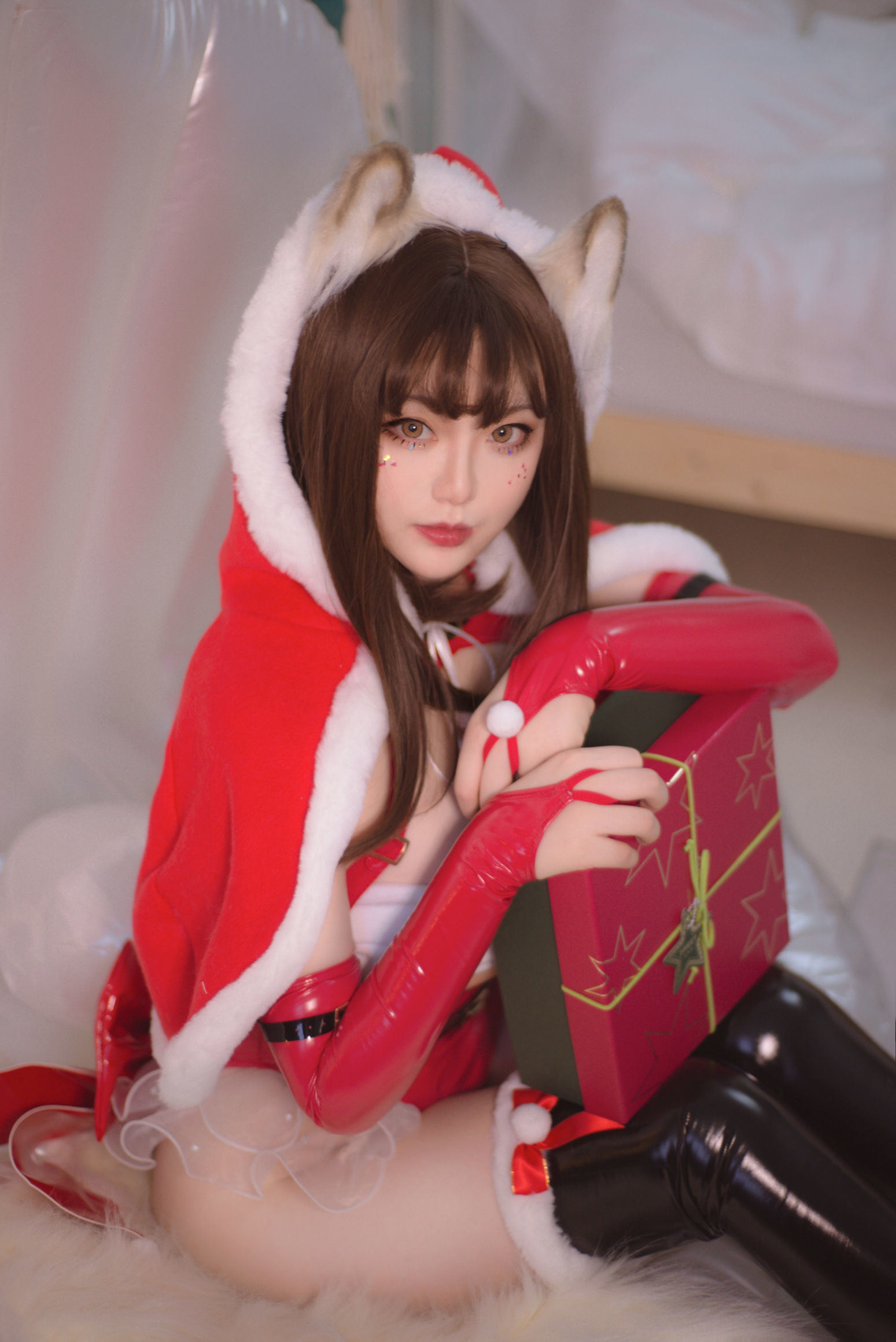 Phúc lợi COS] Kana Meo - Tuyết Dạ Cẩm Lễ