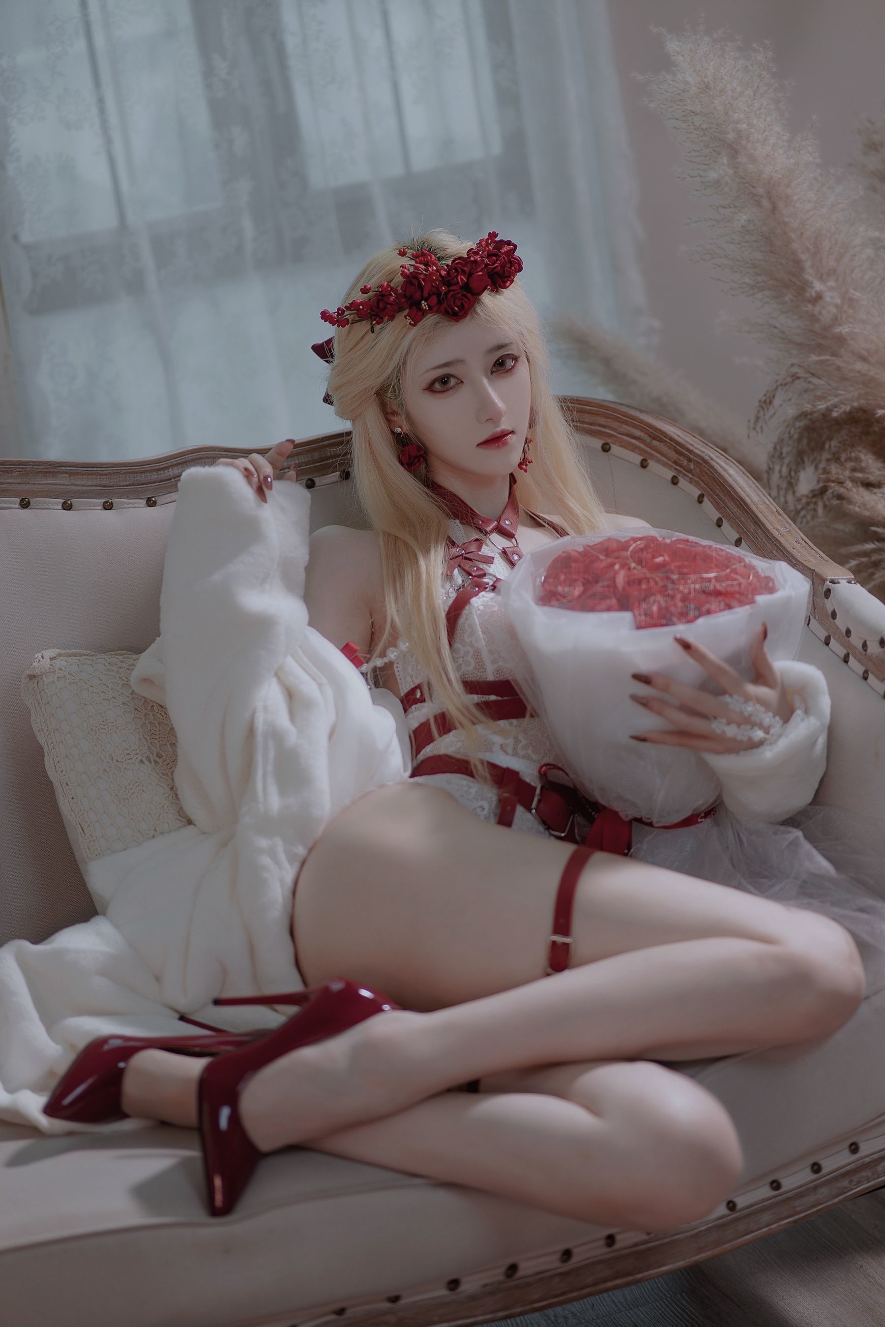 [Welfare COS] Anime blogger Momoko Nantao - Rose