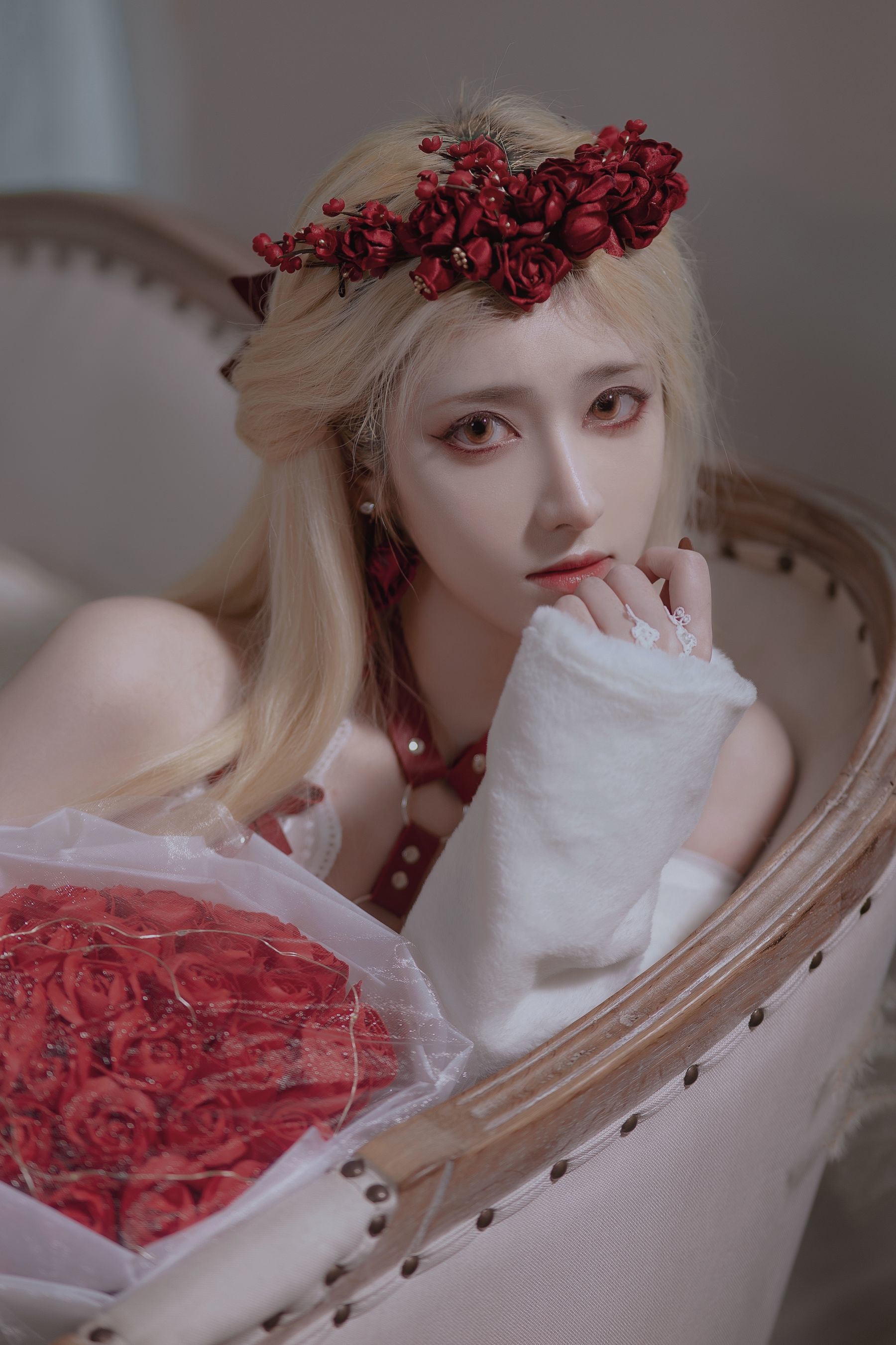 [Welfare COS] Anime blogger Momoko Nantao - Rose